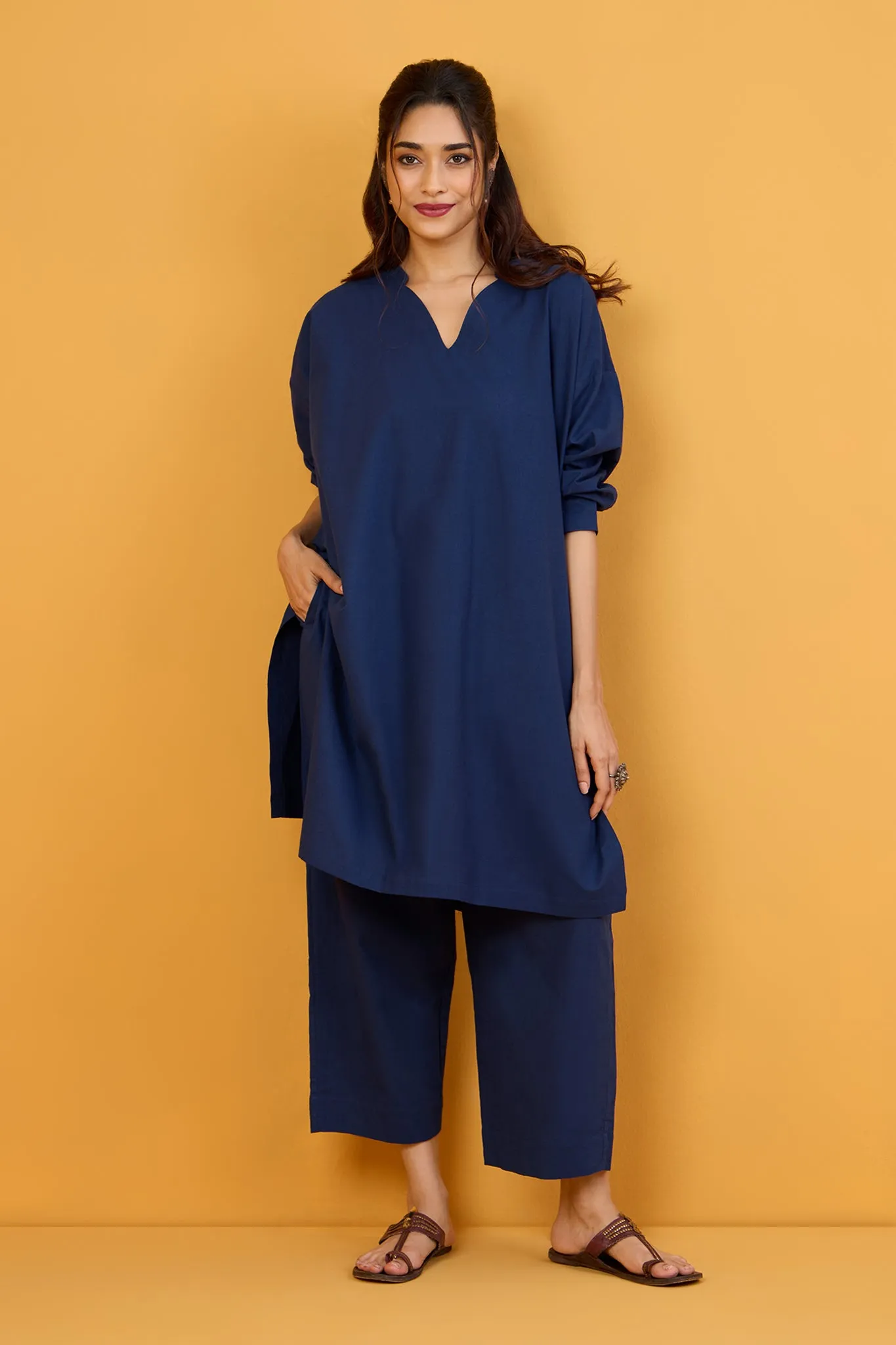 Nebula Night Blue Leisure Tunic