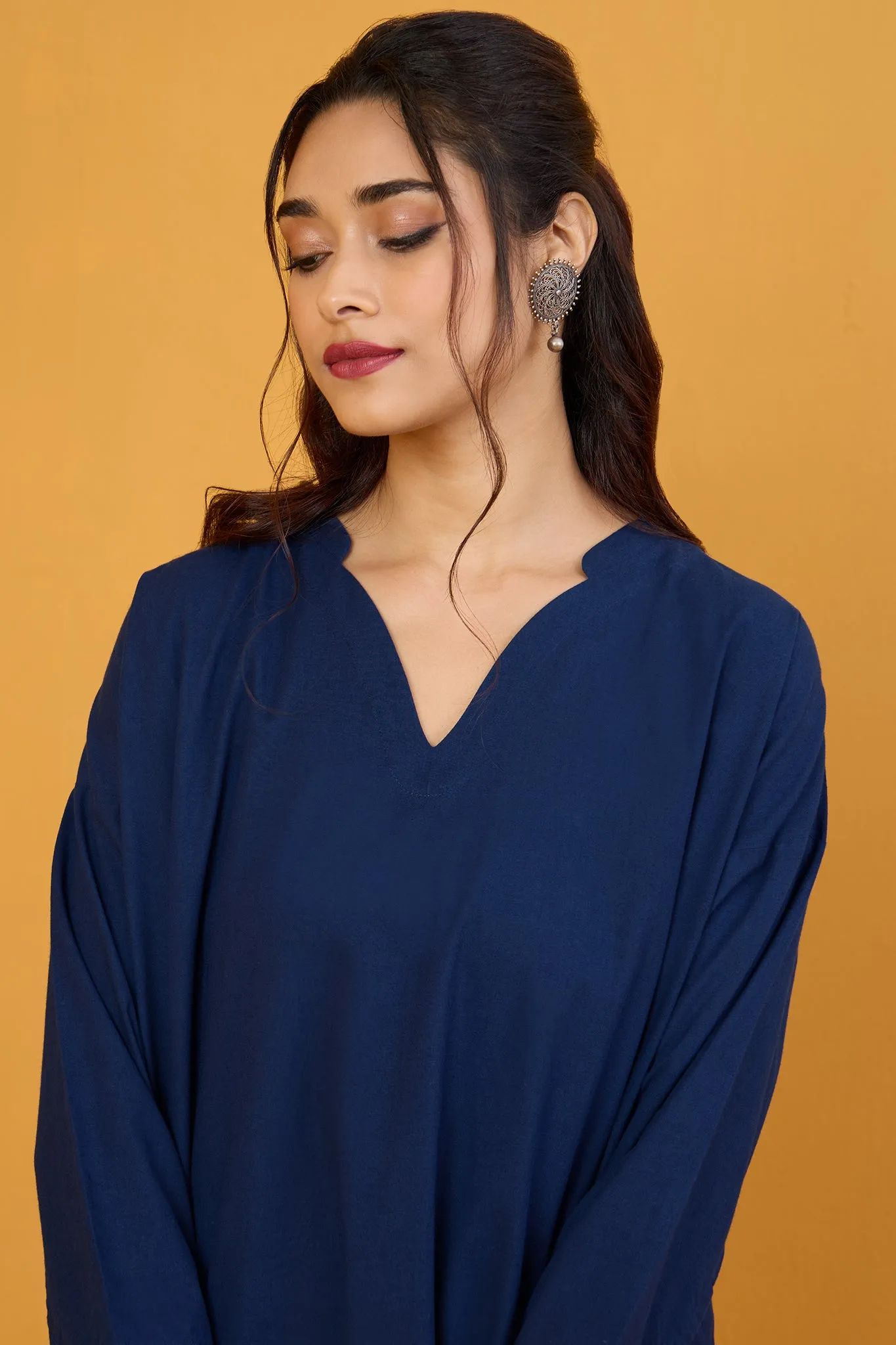 Nebula Night Blue Leisure Tunic