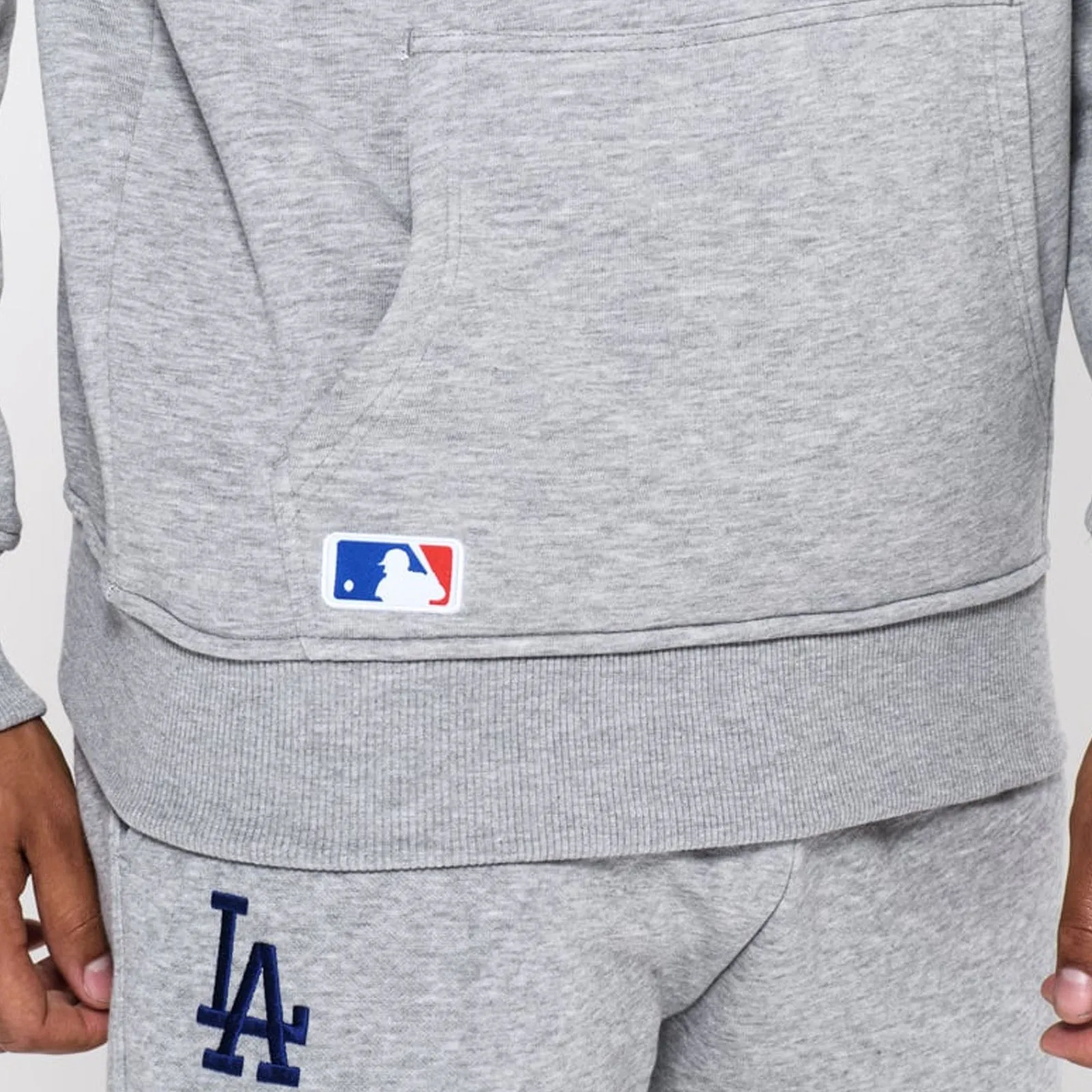 New Era LA Los Angeles Dodgers MLB Team Hoodie - Grey