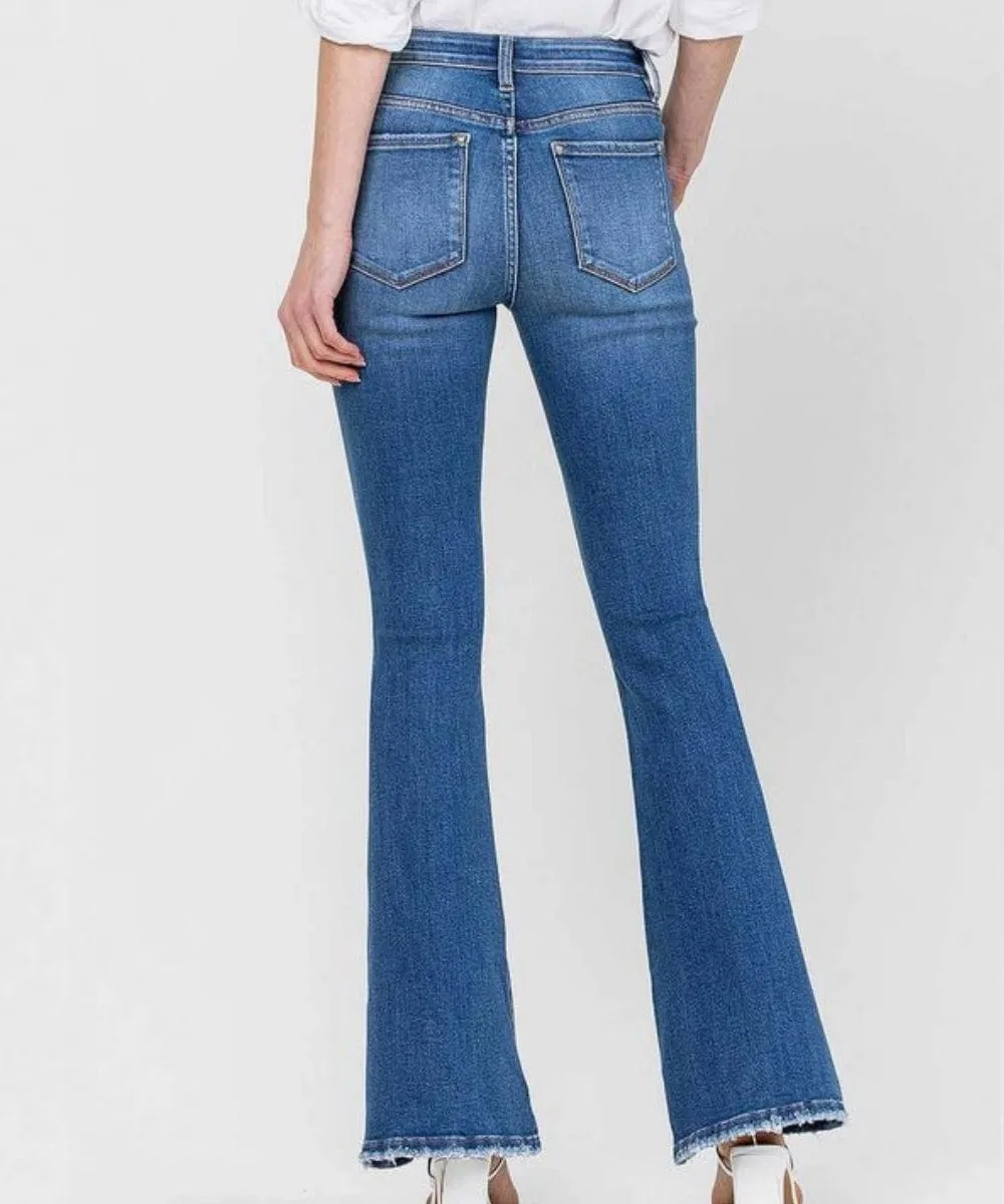 NEW Tall Women's Jeans - 34" Mid-Rise Flare Jean