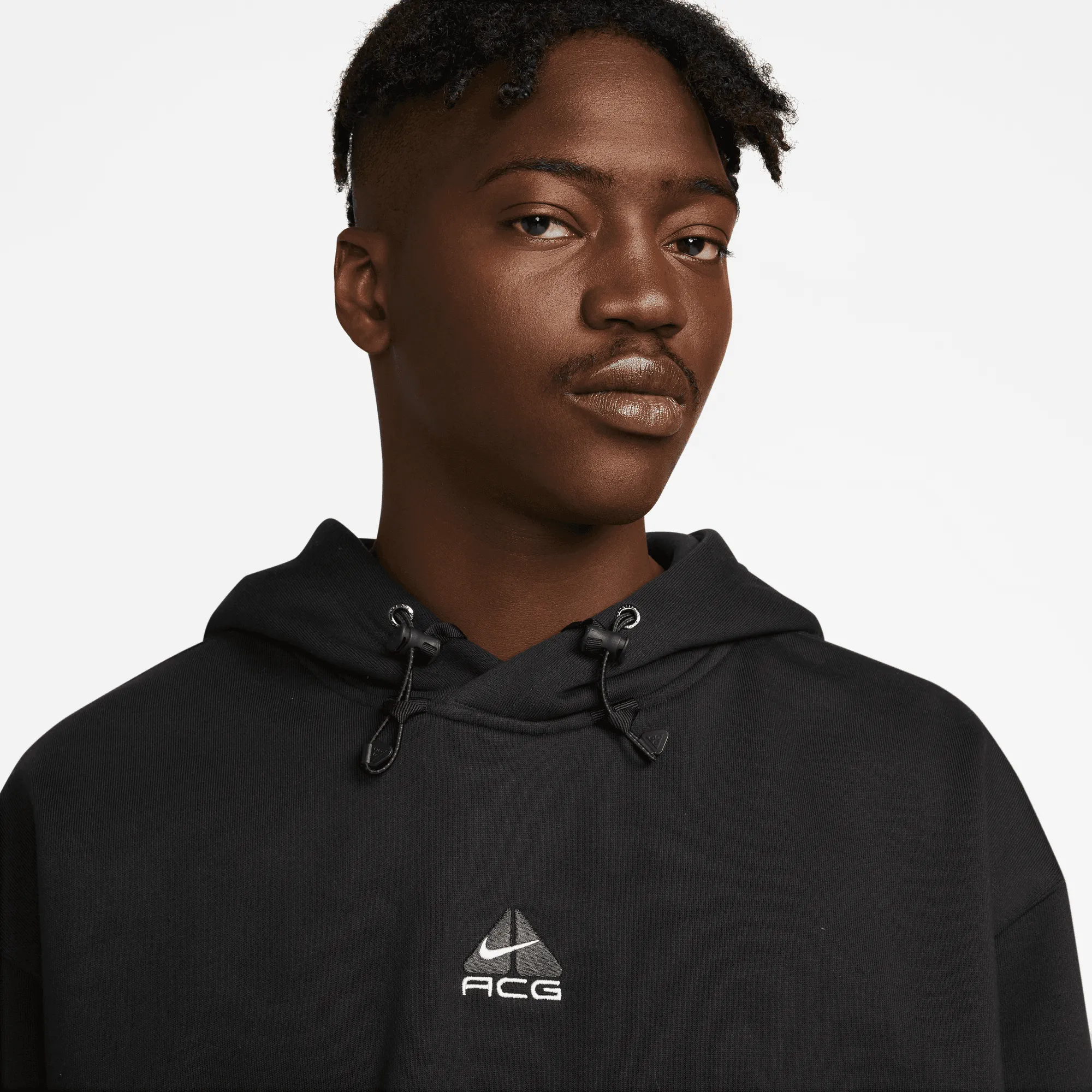 Nike ACG Therma-FIT Black Fleece Pullover Hoodie