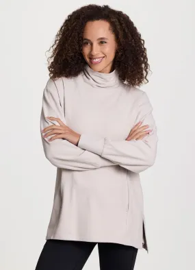 Oliver Relaxed Mock Neck Tunic