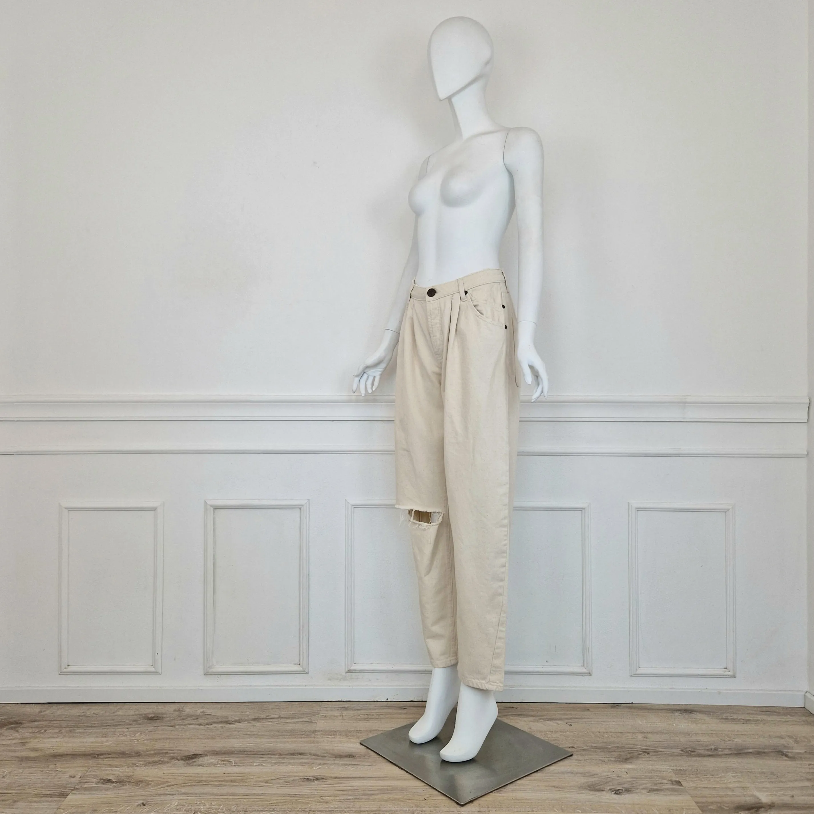 Oneteaspoon | Jeans bianco panna