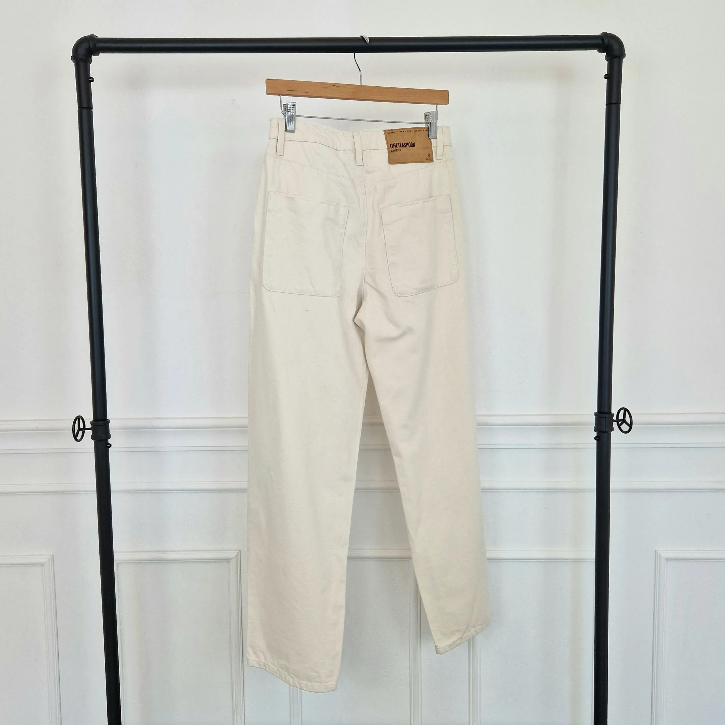 Oneteaspoon | Jeans bianco panna