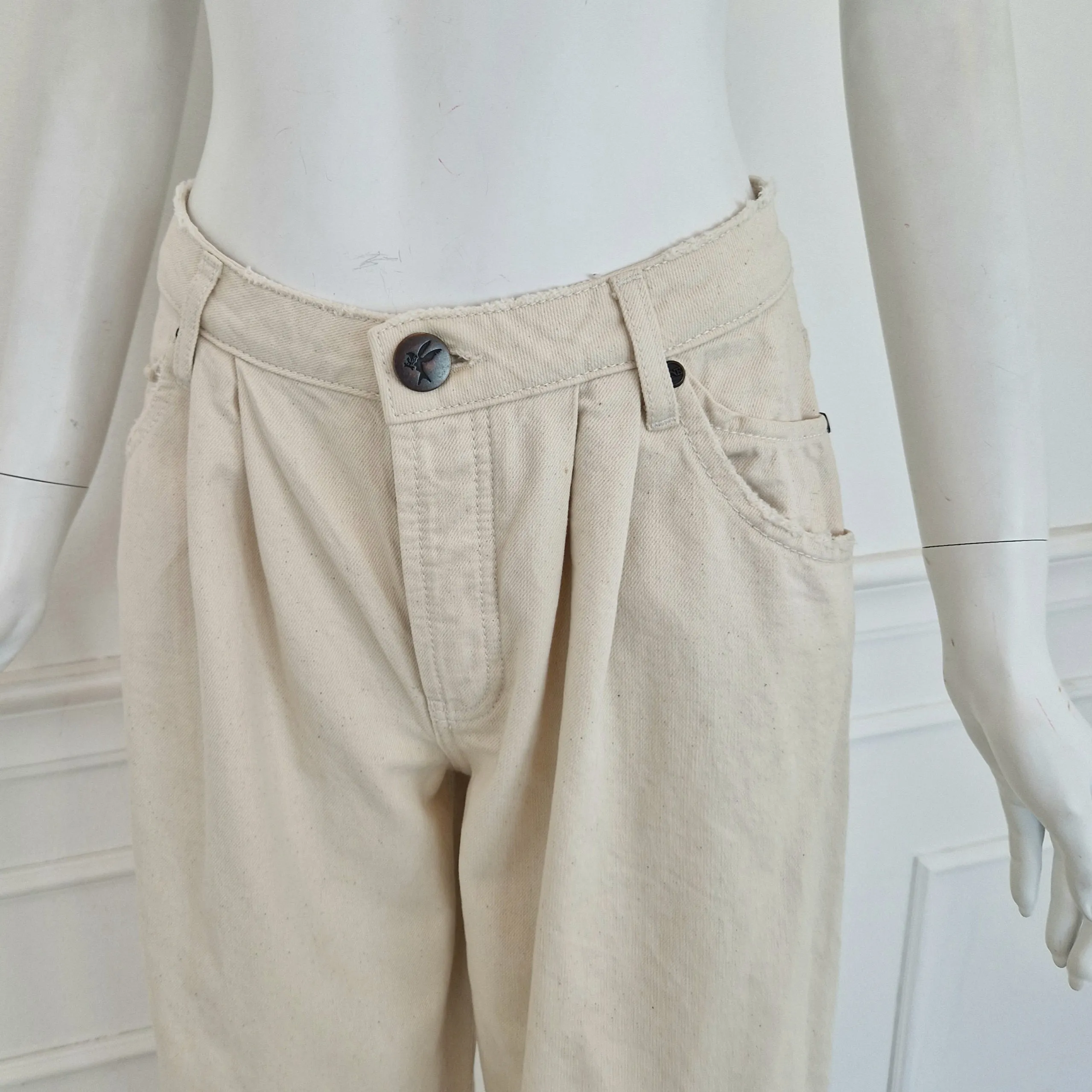 Oneteaspoon | Jeans bianco panna