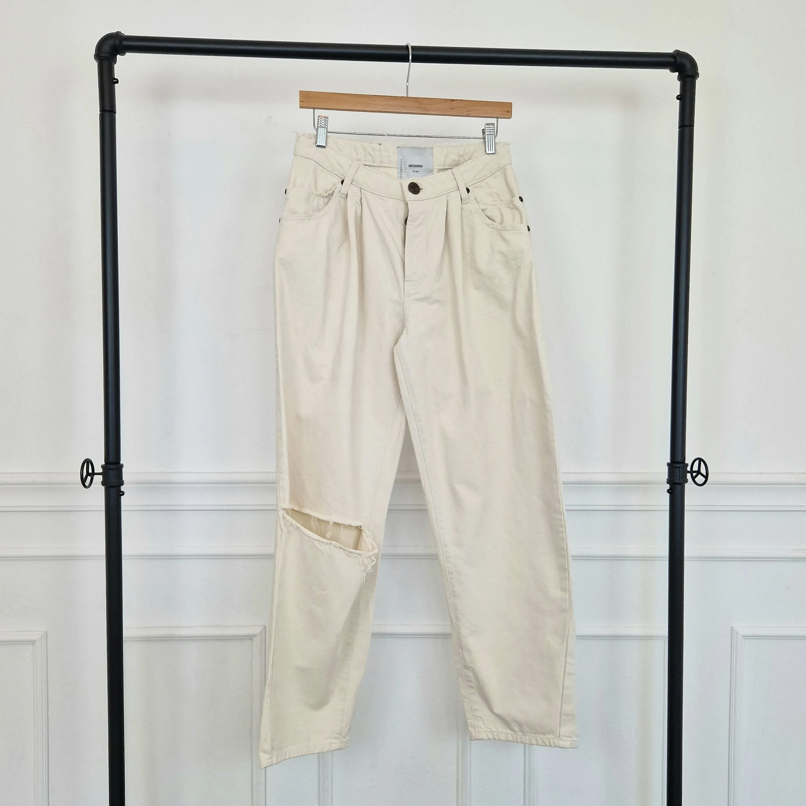 Oneteaspoon | Jeans bianco panna