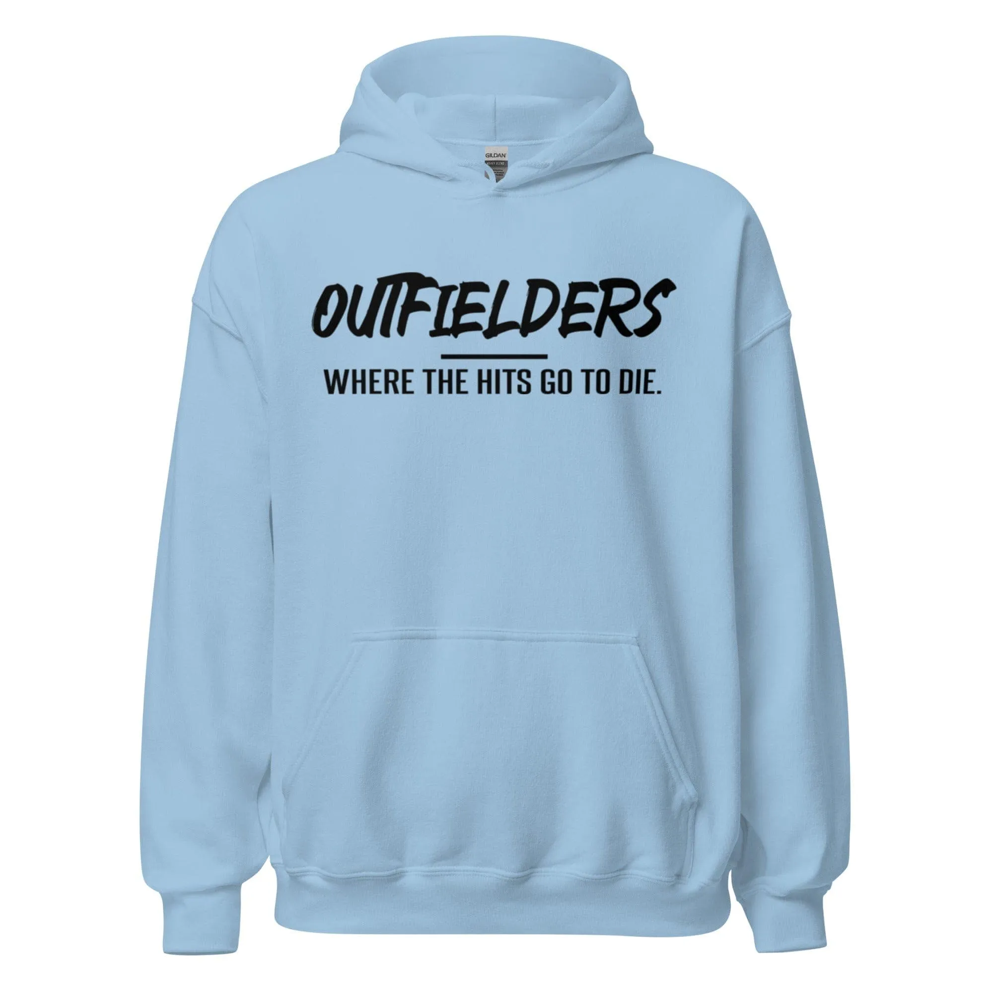 Outfielders: Where The Hits Go To Die - Adult Hoodie