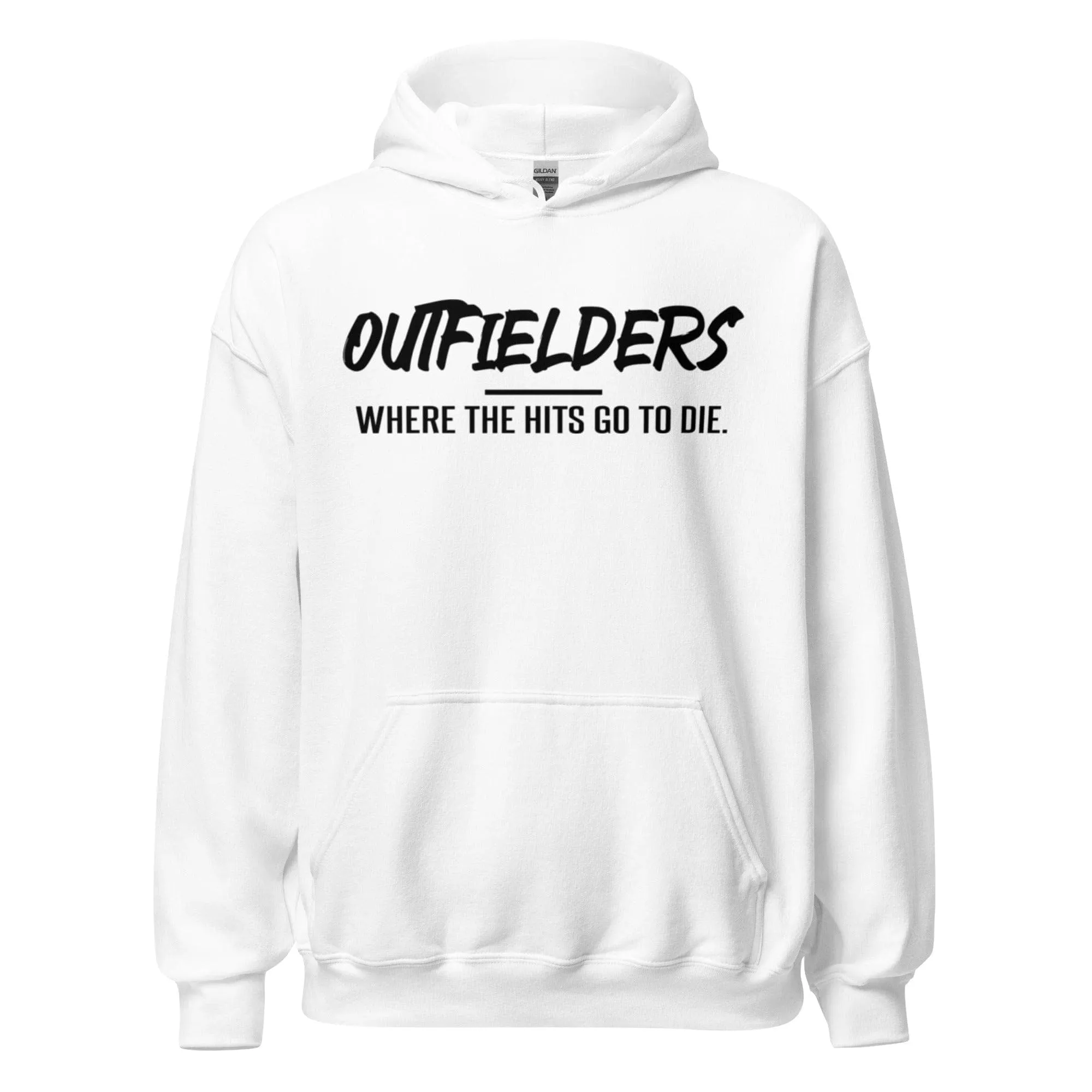 Outfielders: Where The Hits Go To Die - Adult Hoodie