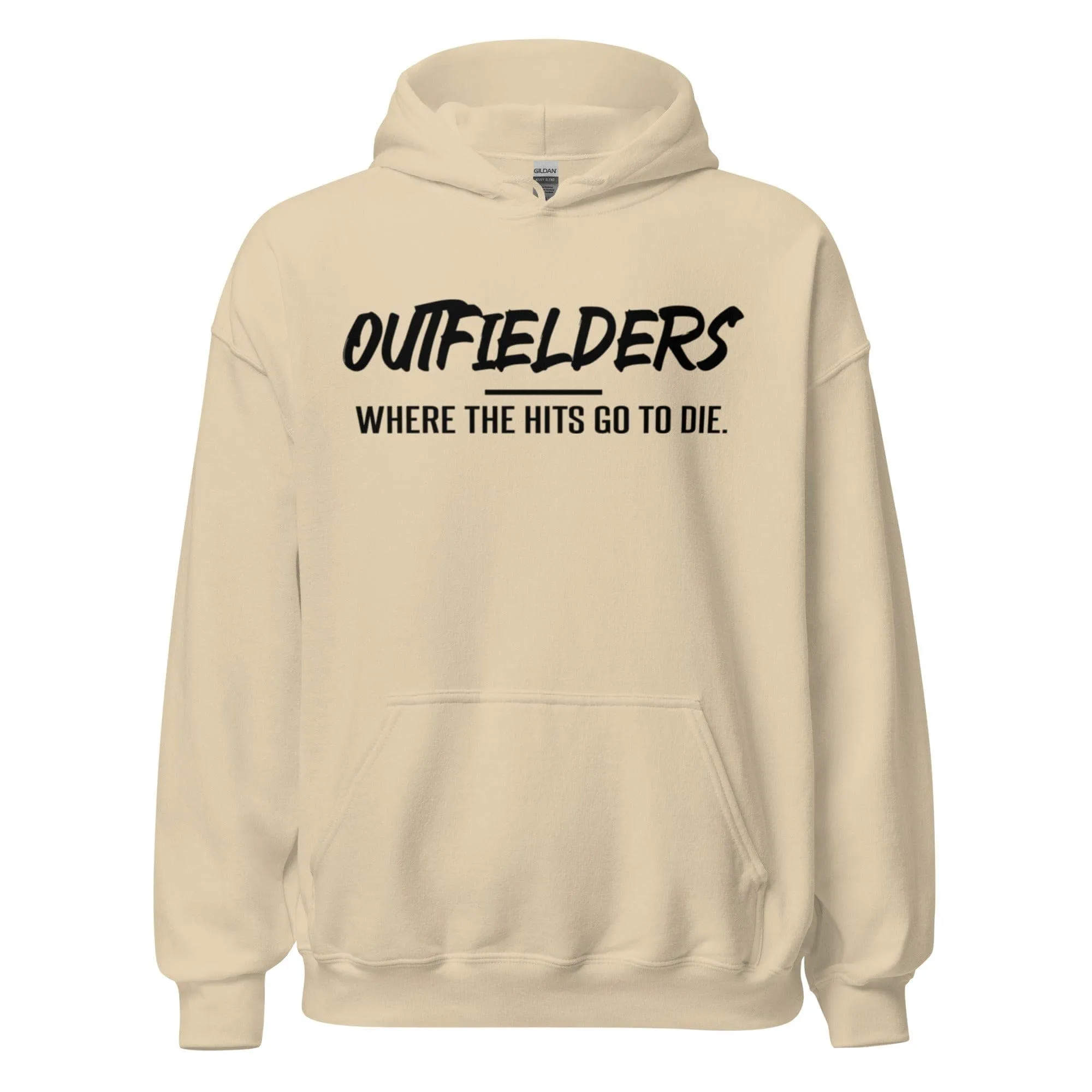 Outfielders: Where The Hits Go To Die - Adult Hoodie