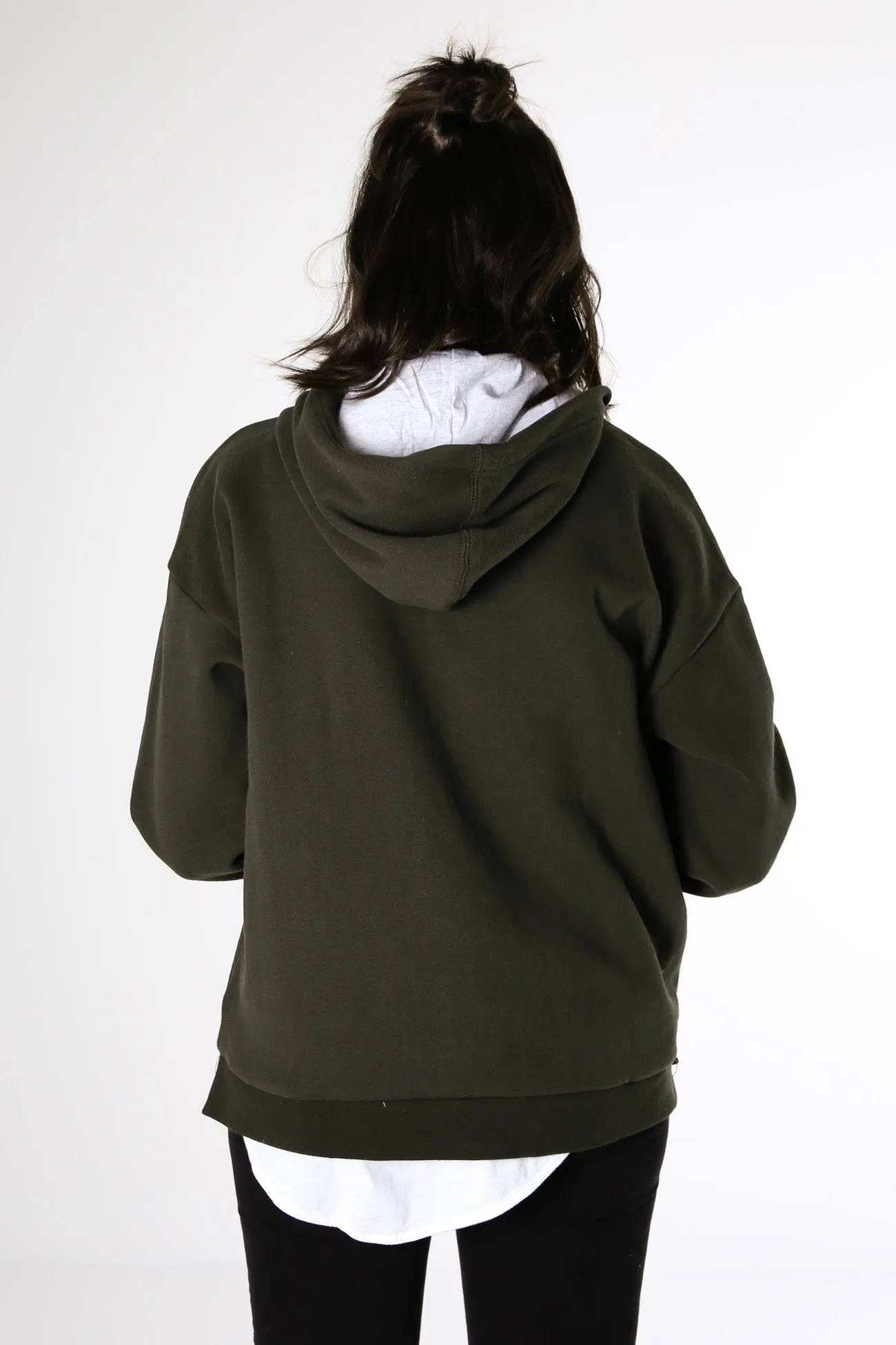 Outliner Graphic Fleece Hoodie Sequoia