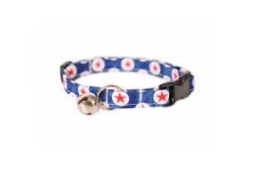 Patriotic Stars Cat Collar