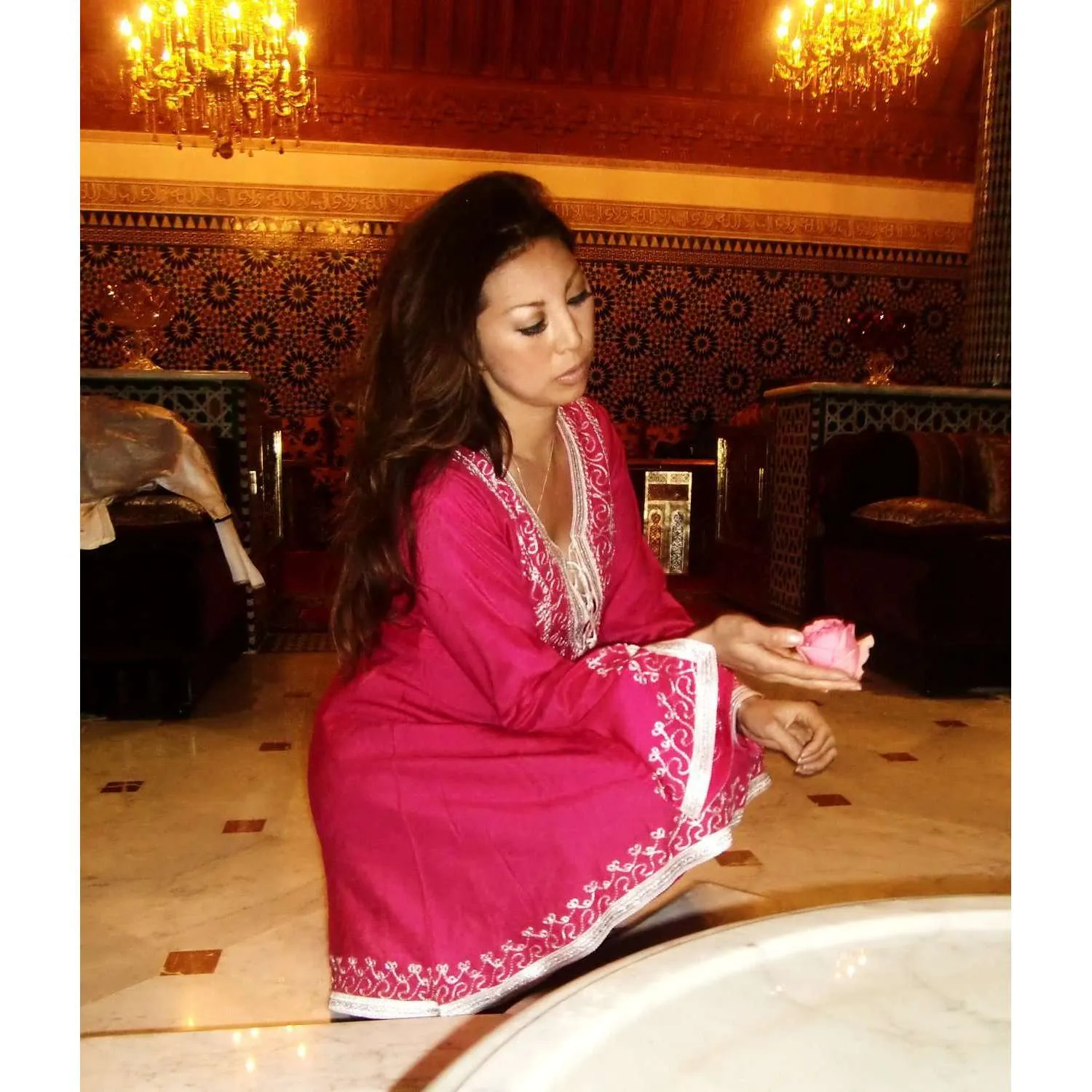 Pink Traditional Marrakech Tunic