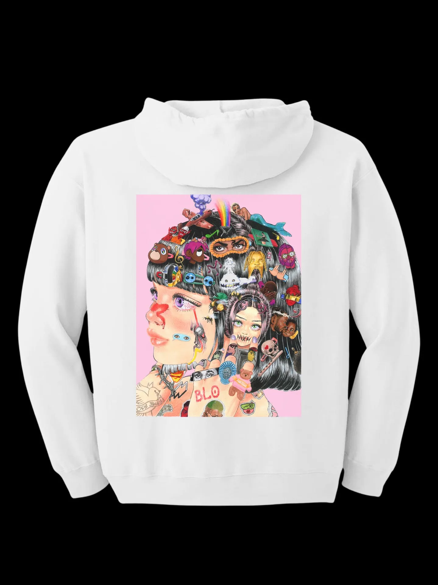 Popkiller Artist Series Cogumeli Music Obsession Zip Up Hoodie