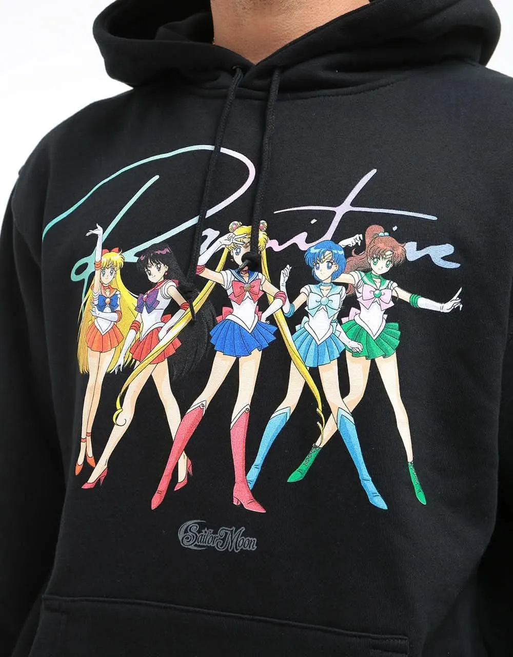 Primitive x Sailor Moon Ginza Scouts Pullover Hoodie - Black