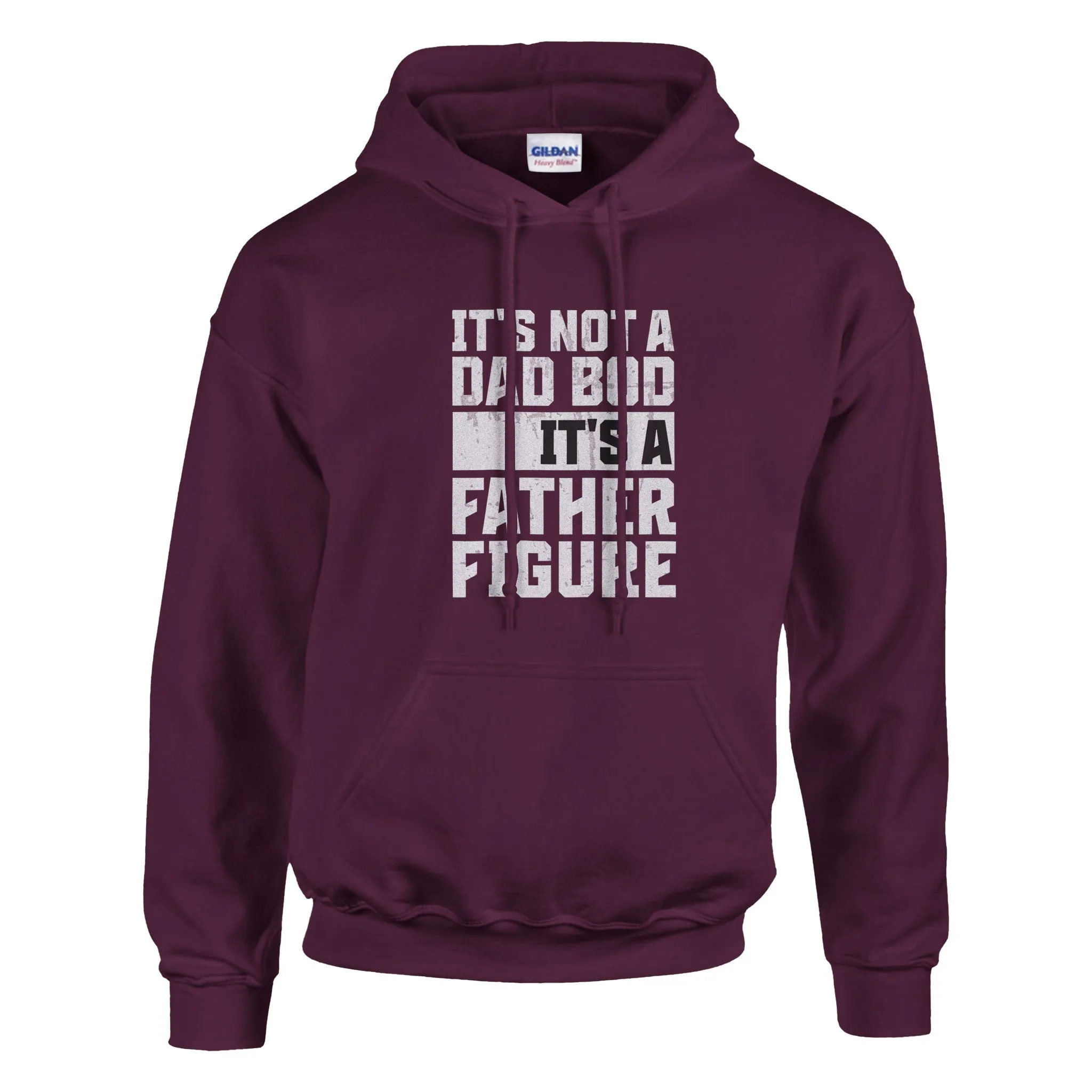 "Father Figure Hoodie – Perfect Dad Bod Gift"