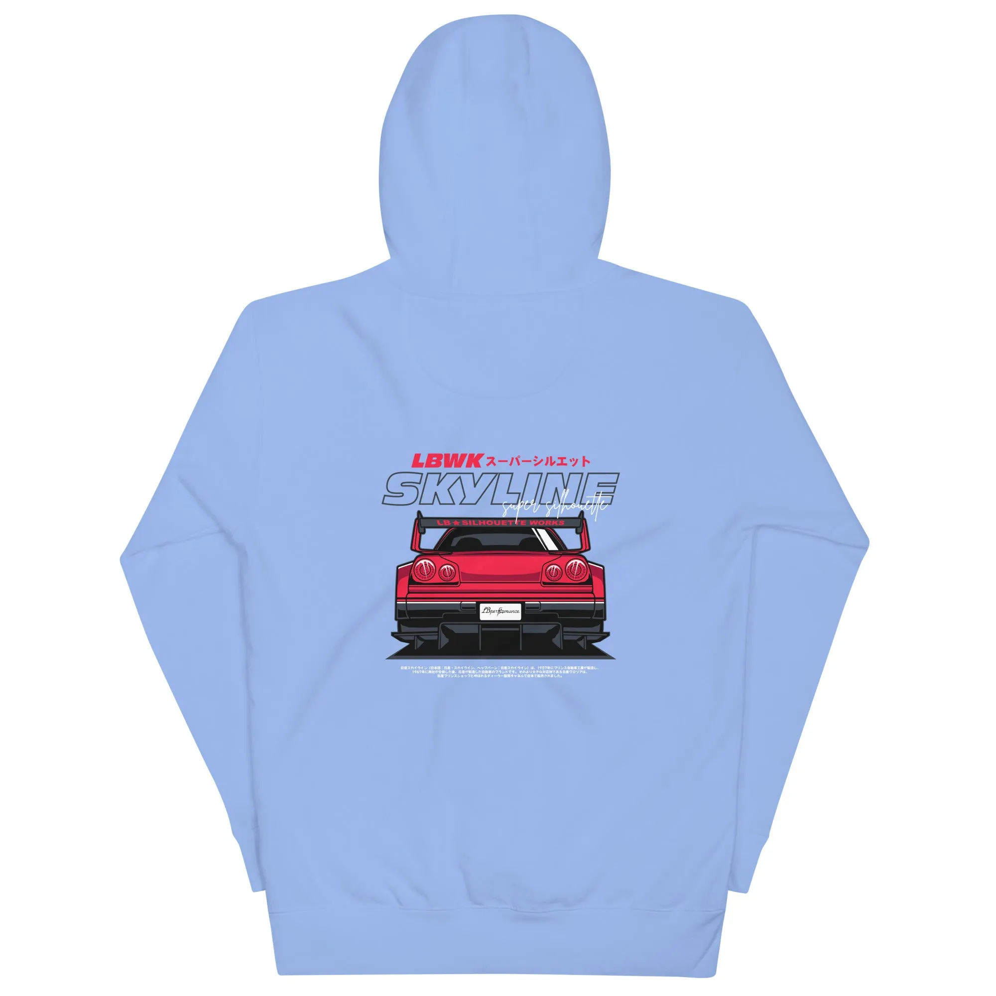 R34 LBWK Premium Car Culture Hoodie