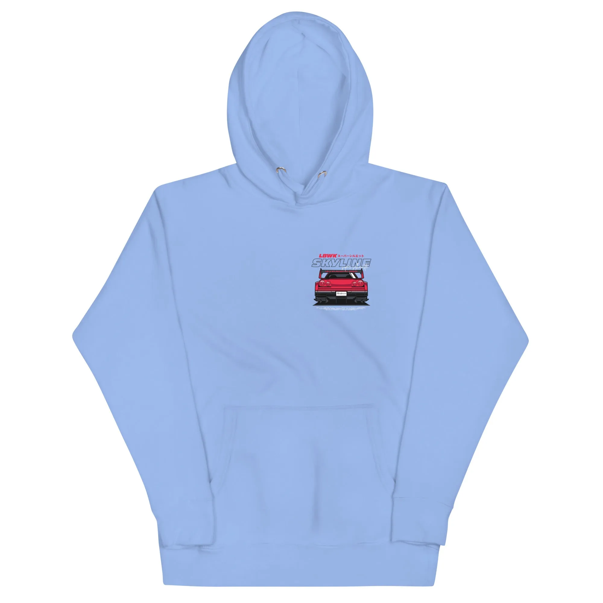 R34 LBWK Premium Car Culture Hoodie