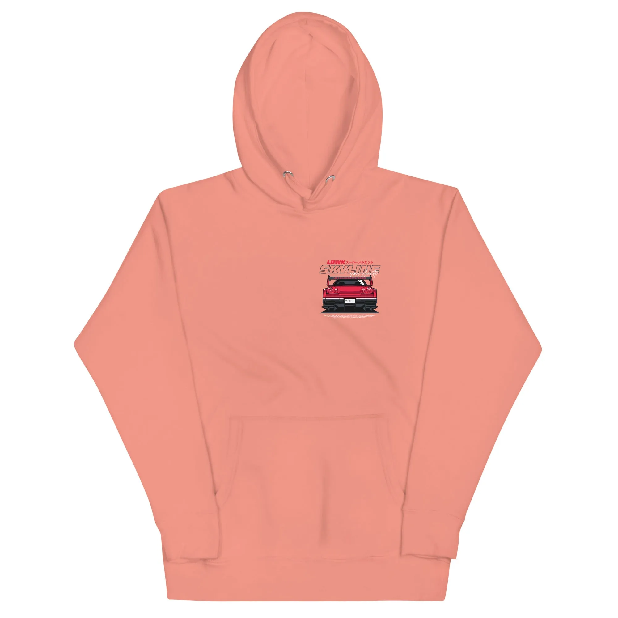 R34 LBWK Premium Car Culture Hoodie