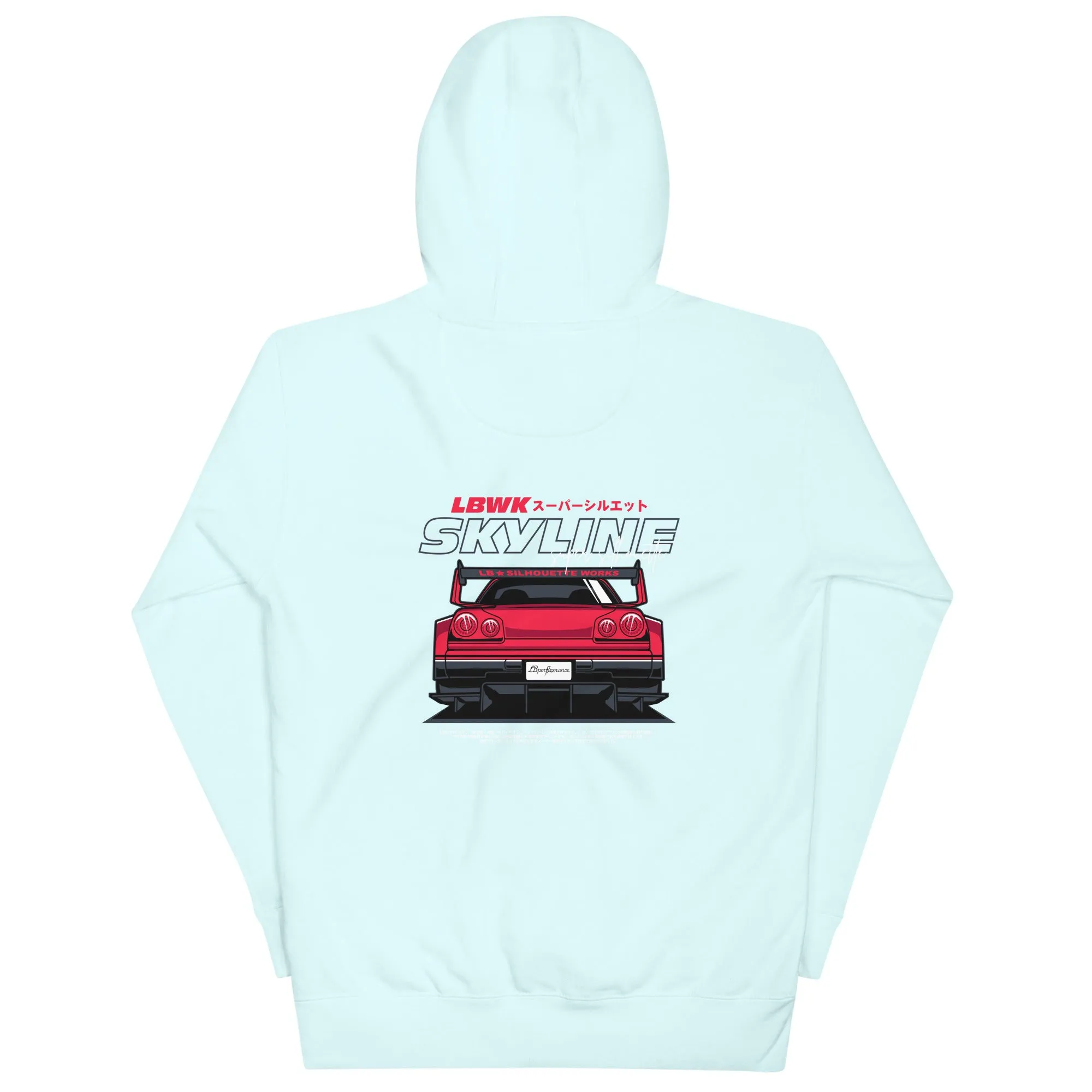 R34 LBWK Premium Car Culture Hoodie