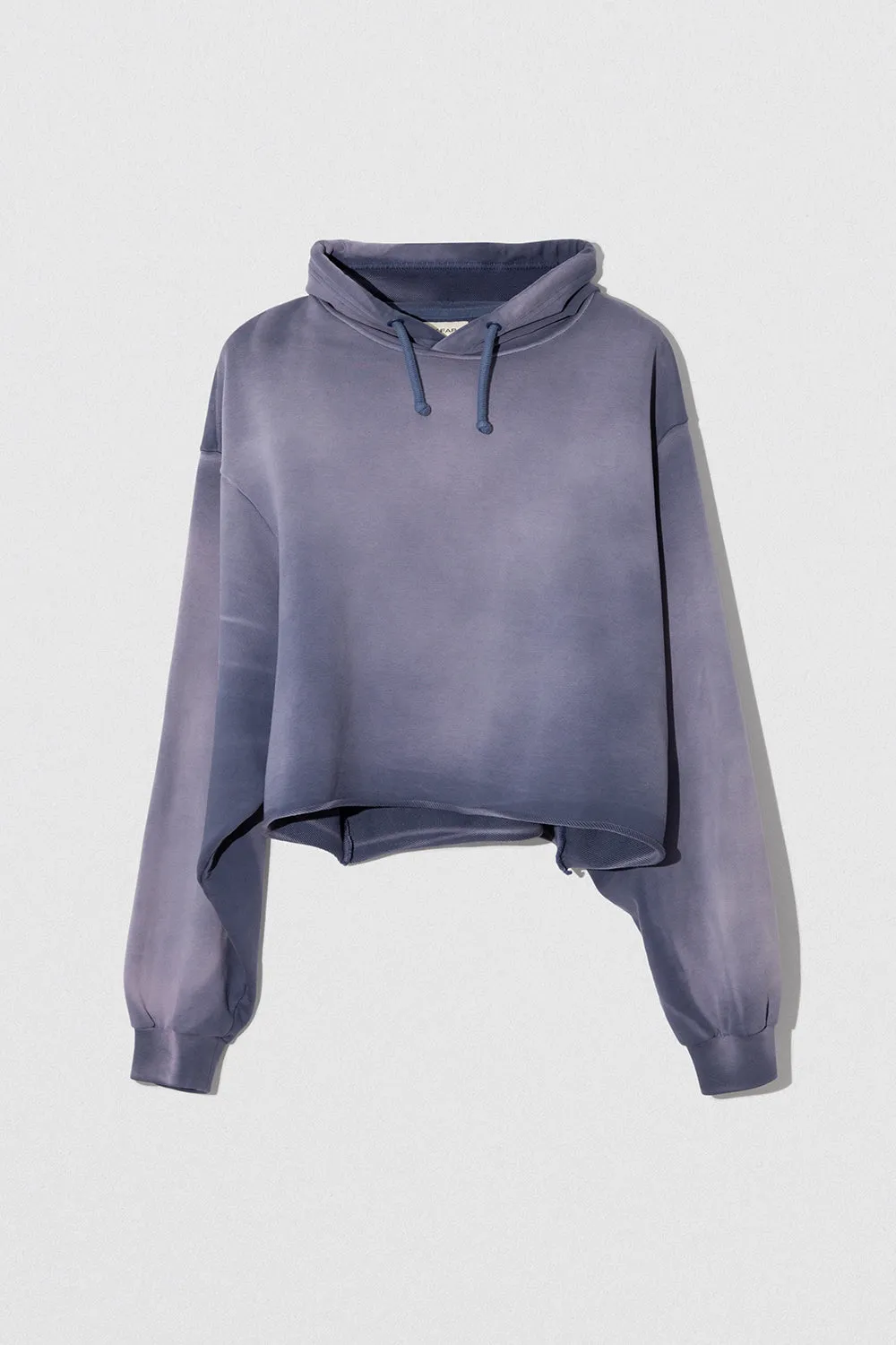 Rascal Hoodie Sweater Storm Blue Overdye Cotton