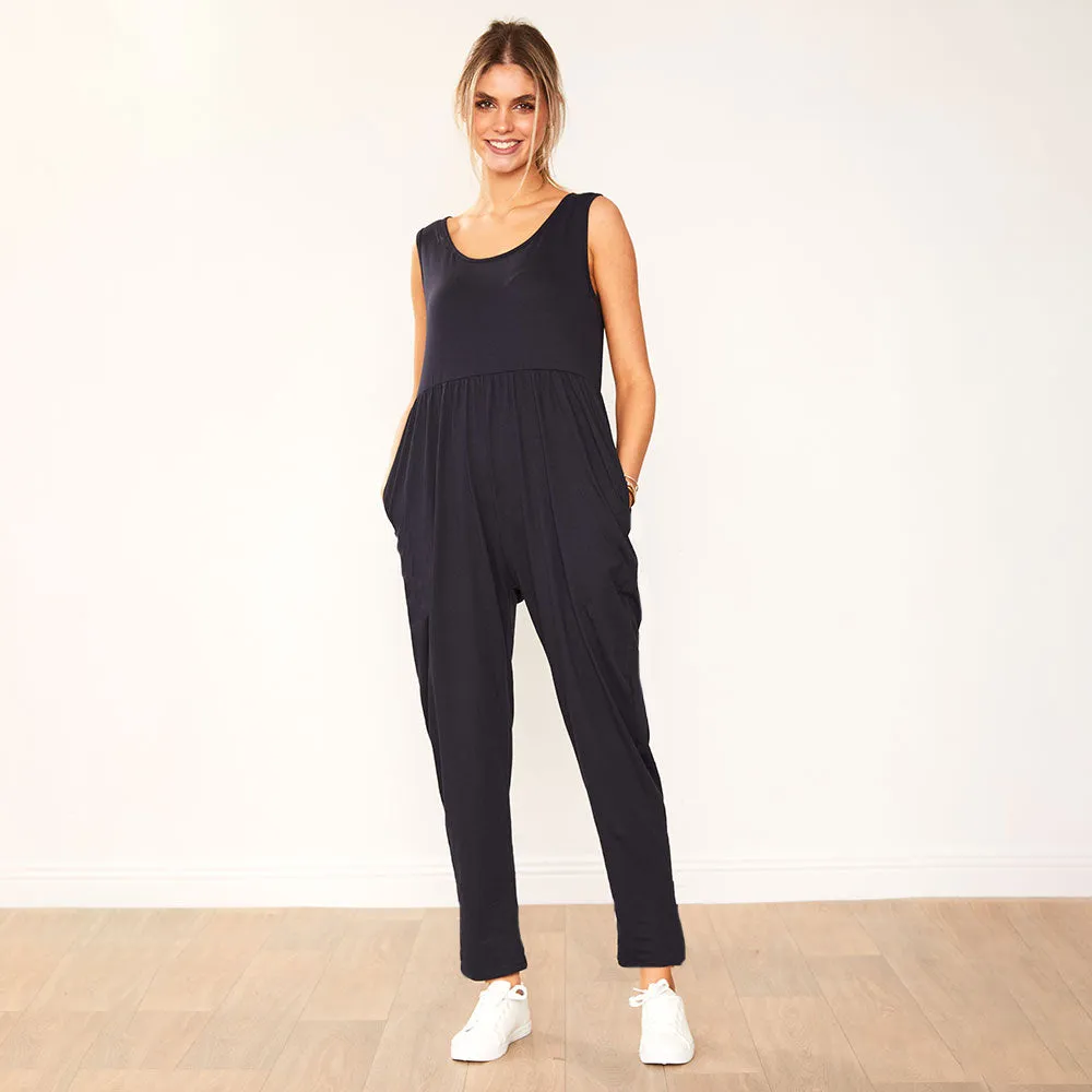 Reggie Jumpsuit (Navy)