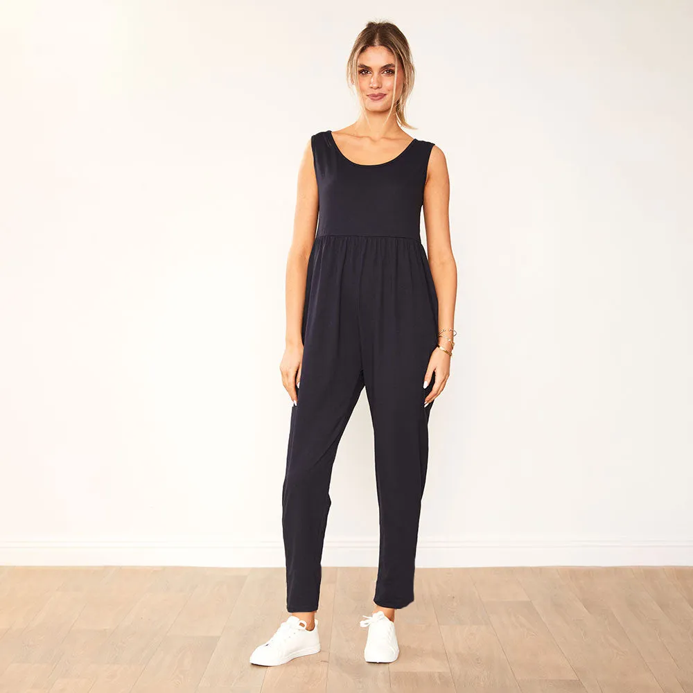 Reggie Jumpsuit (Navy)