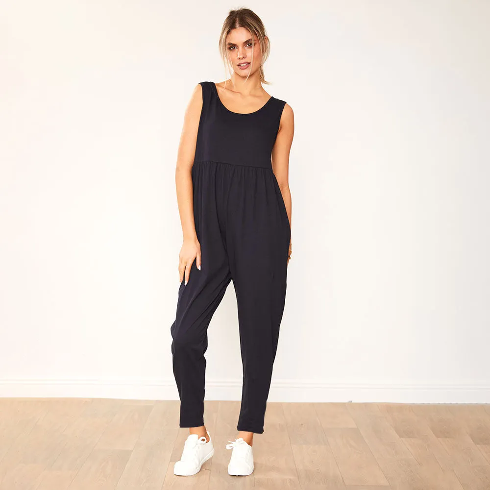 Reggie Jumpsuit (Navy)