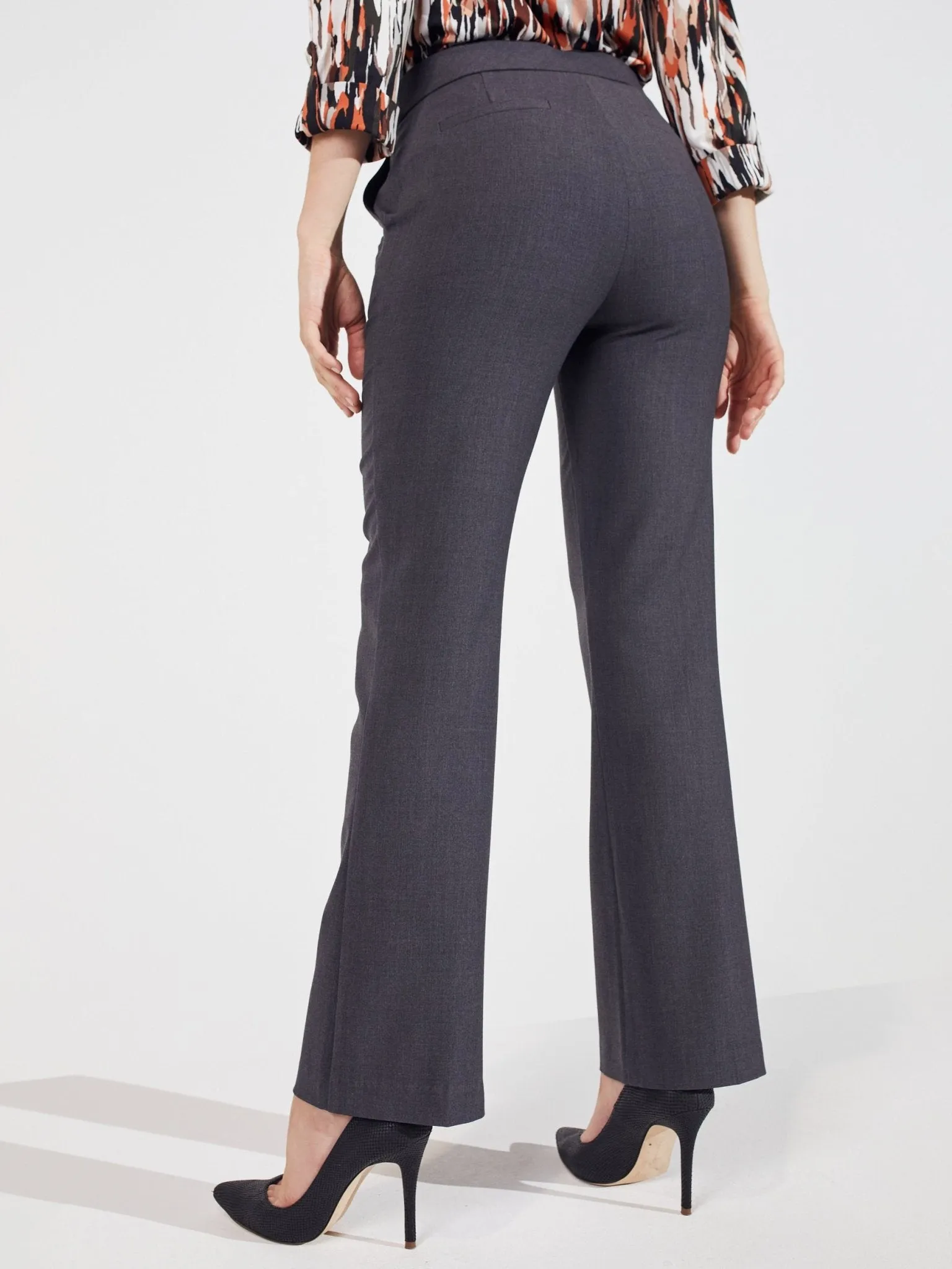 Roz & Ali Secret Agent Slight Bootcut Pants - Petite