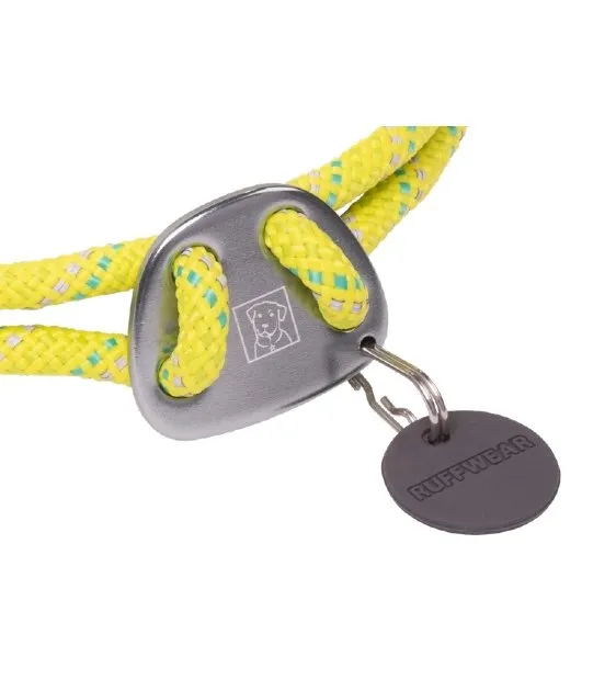 Ruffwear Knot-a-Collar™ Reflective Rope Dog Collar (Lichen Green)