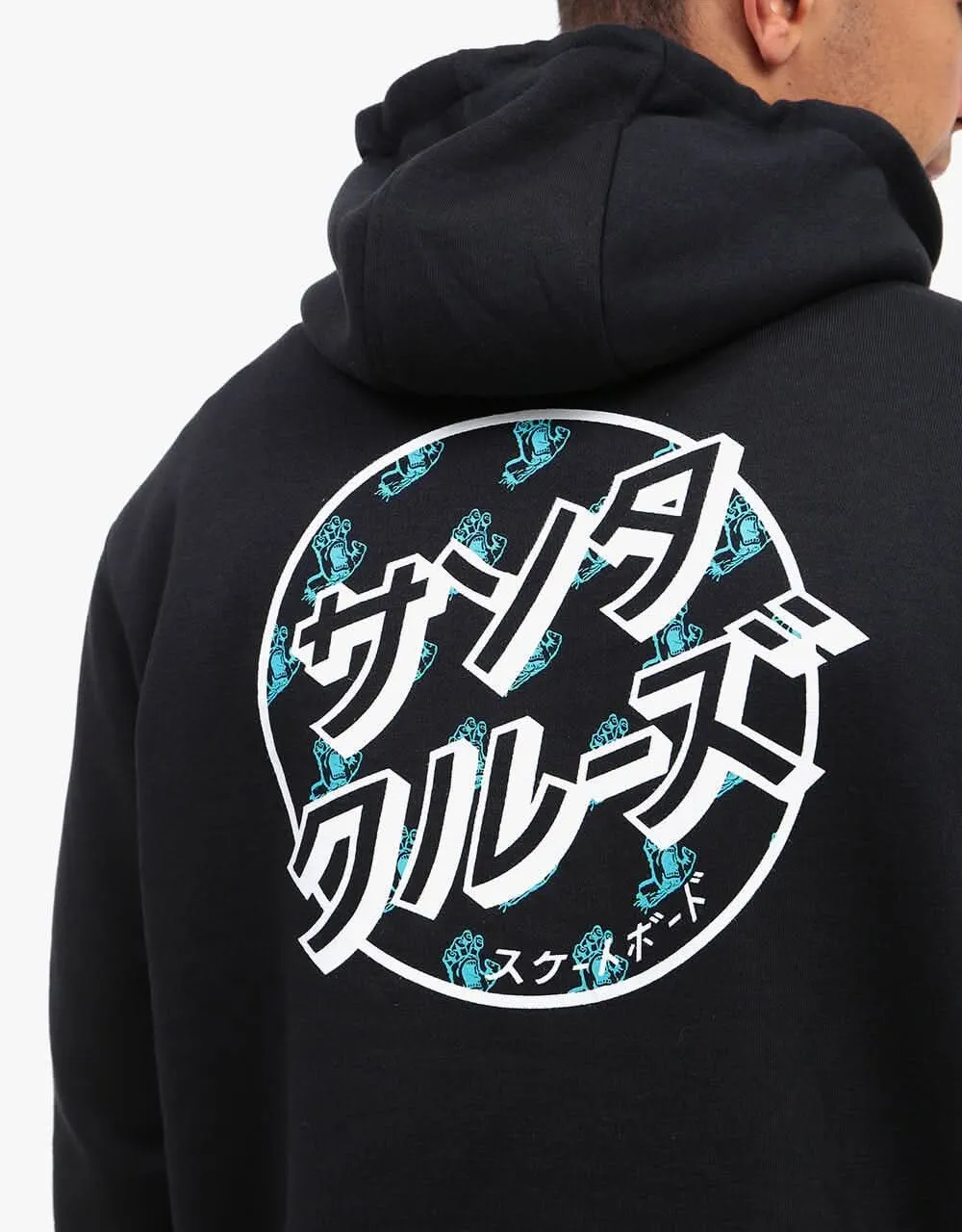 Santa Cruz Off Hando Dot Pullover Hoodie - Black