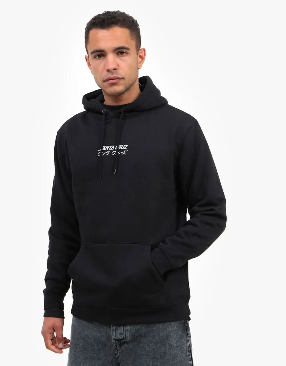 Santa Cruz Off Hando Dot Pullover Hoodie - Black