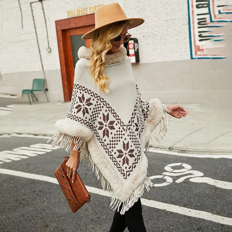 Sapphira Poncho Sweater