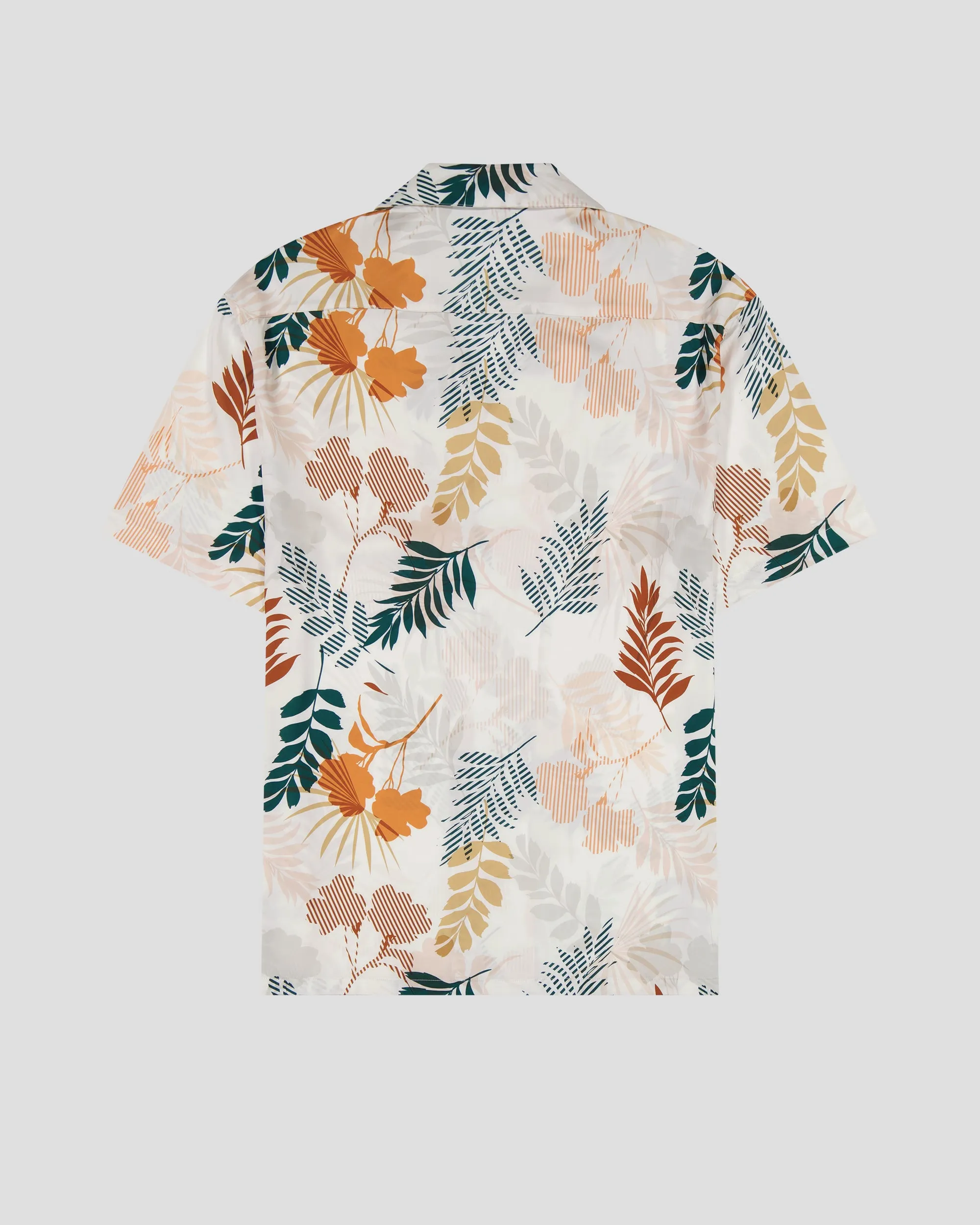 SG Camp Collar Shirt - Ivory Floral