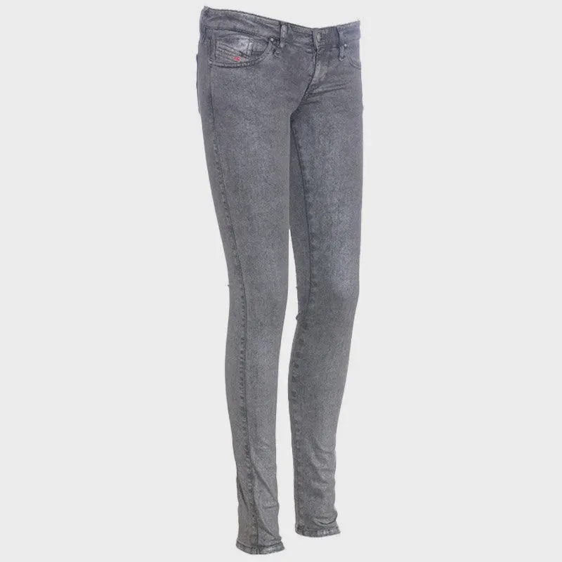 Skinzee Super Skinny Low Waist Grey In 06691 Jeans