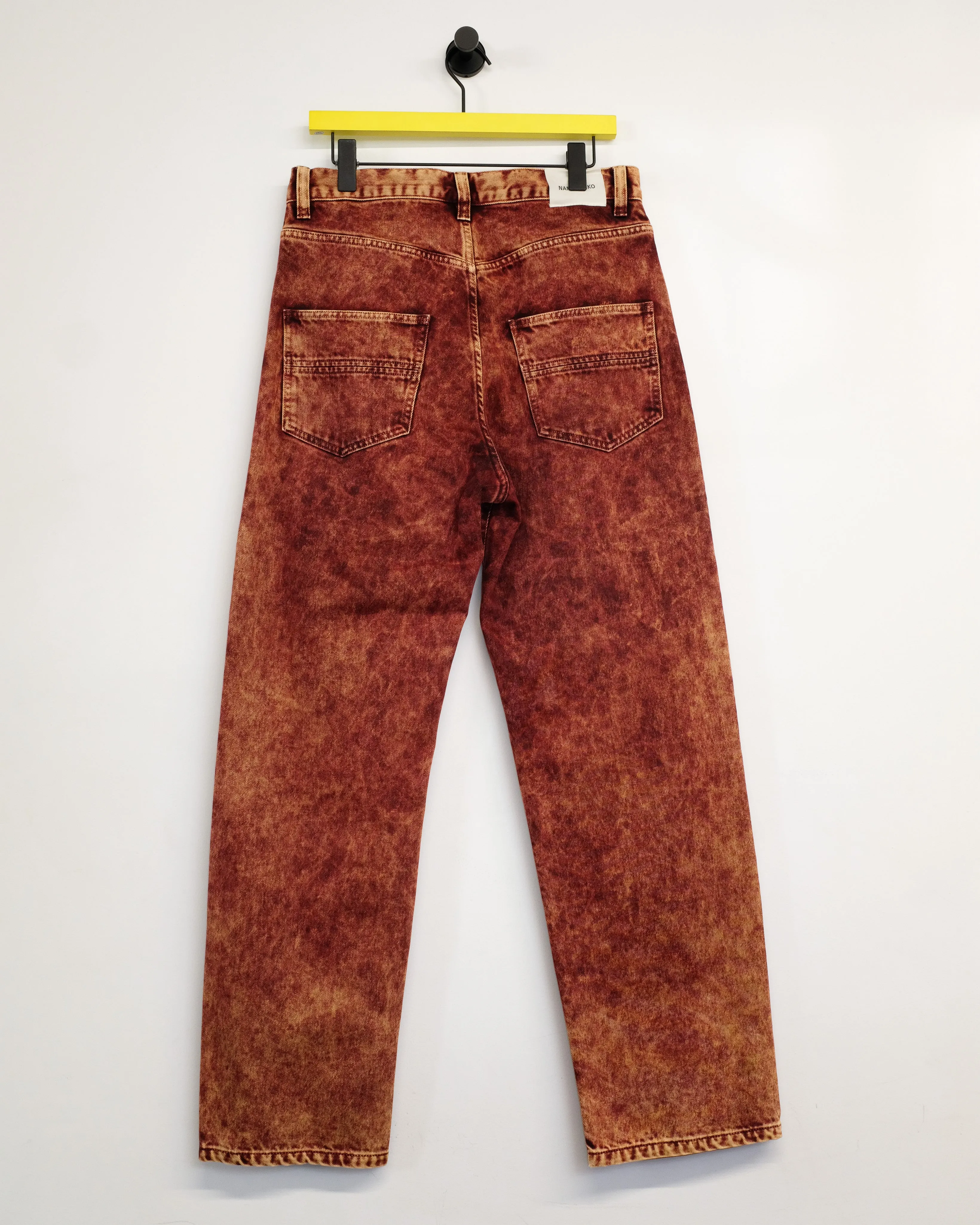 Sky Magic Umber & Frosted Orange Warkworth Denim Jeans