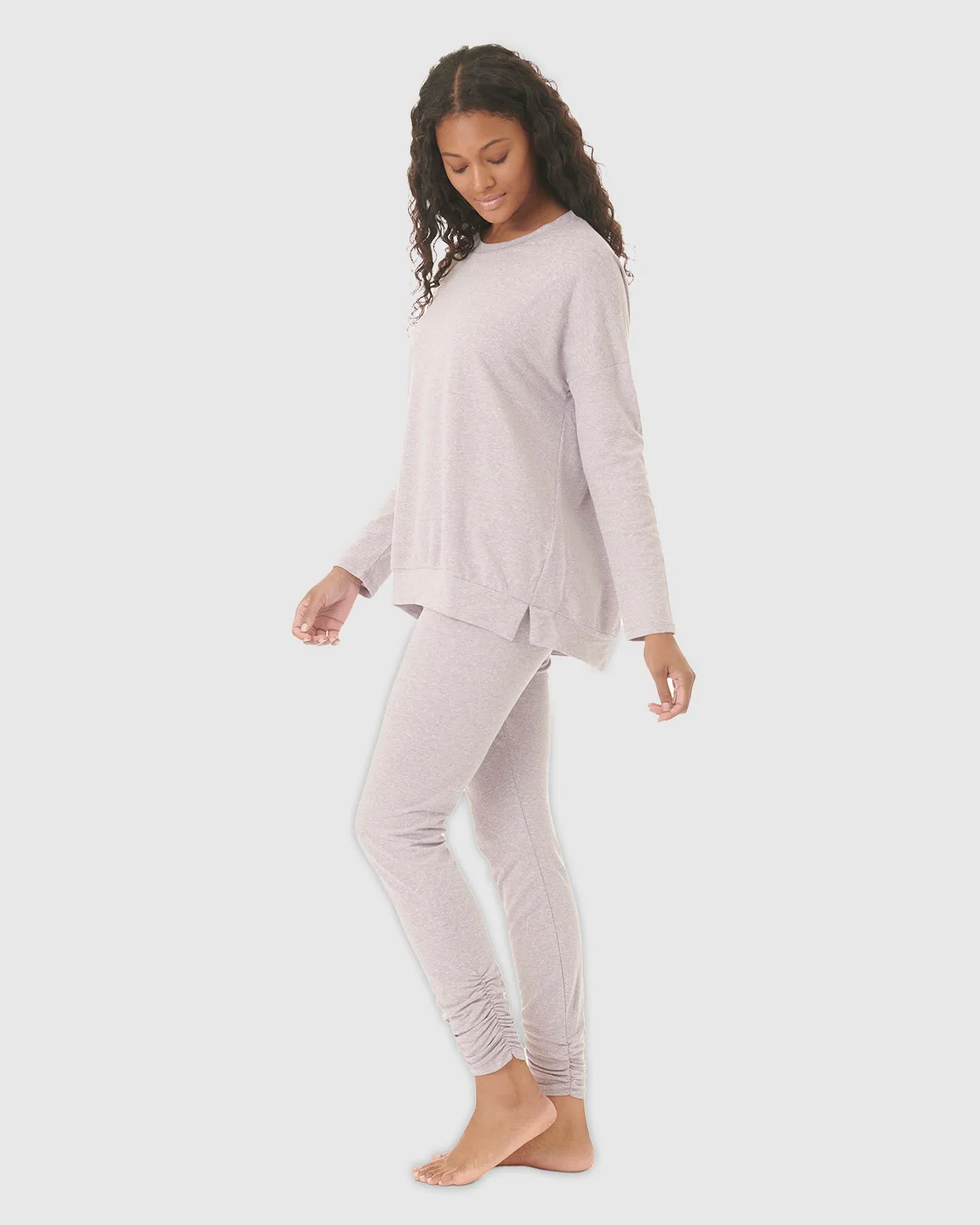 Smokey Fig Heavenly Long Sleeve PJ Set