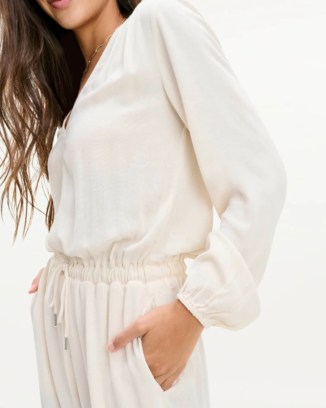 Splendid x Cella Jane Woven Jumpsuit