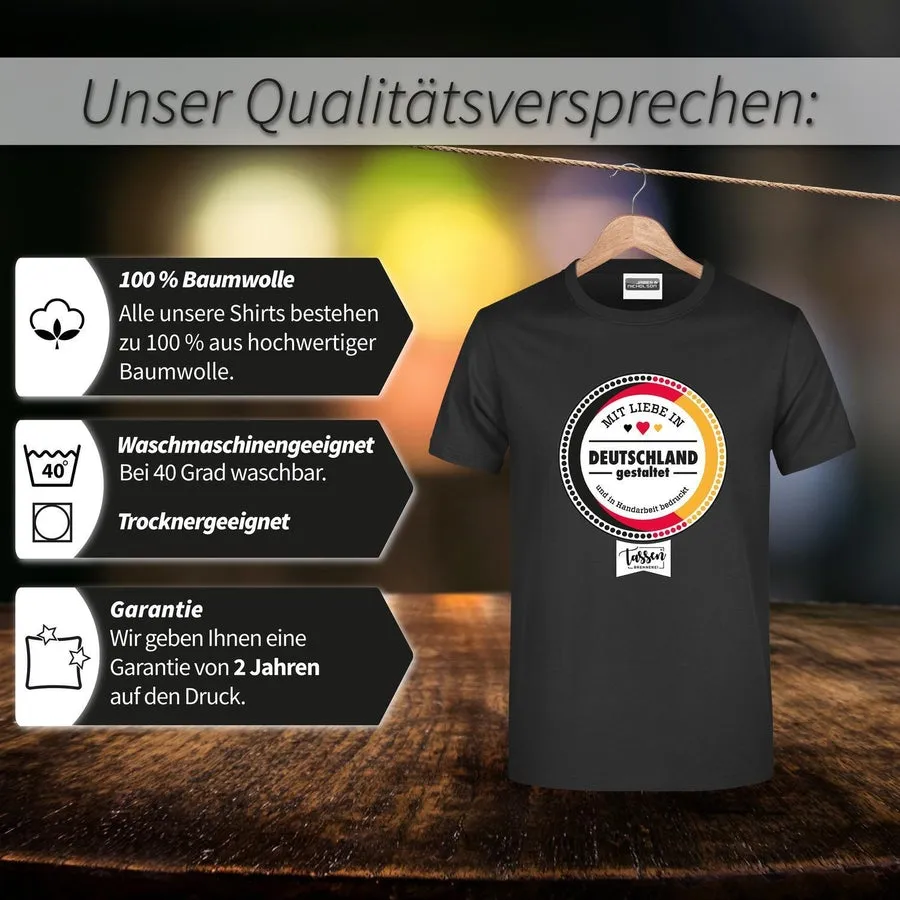 T-Shirt Herren - Als Gott mich vor 18 Jahren schuf wollte er angeben!