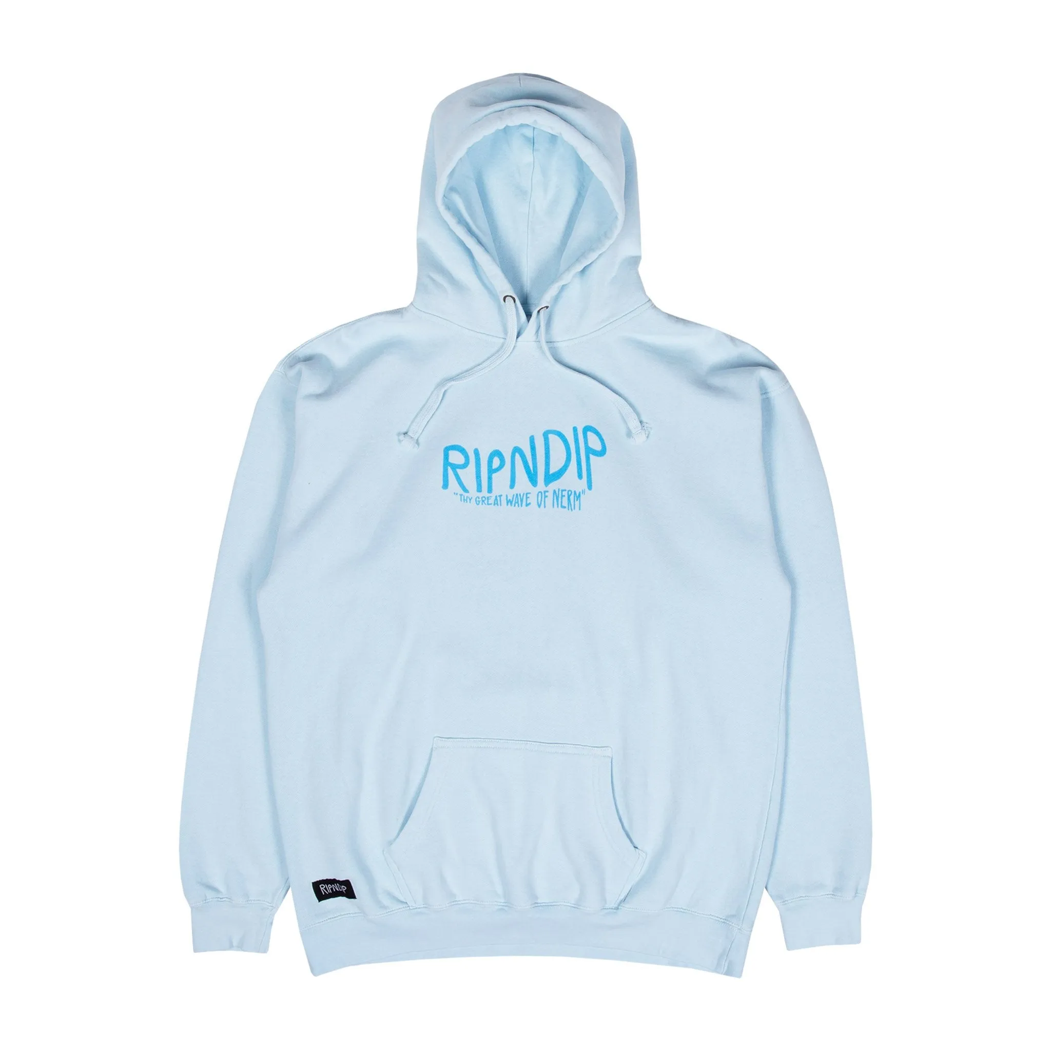 The Great Wave Of Nerm Hoodie (Powder Blue)