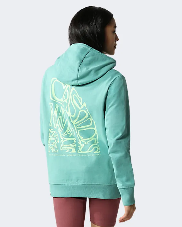 The North Face Regrind Pullover Women Lifestyle Hoody Wasabi Nf0A7X2Q-6R7