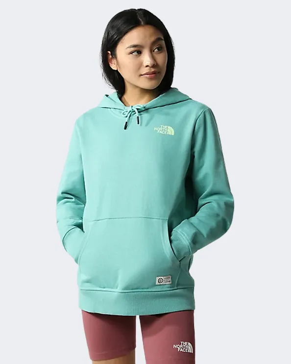 The North Face Regrind Pullover Women Lifestyle Hoody Wasabi Nf0A7X2Q-6R7