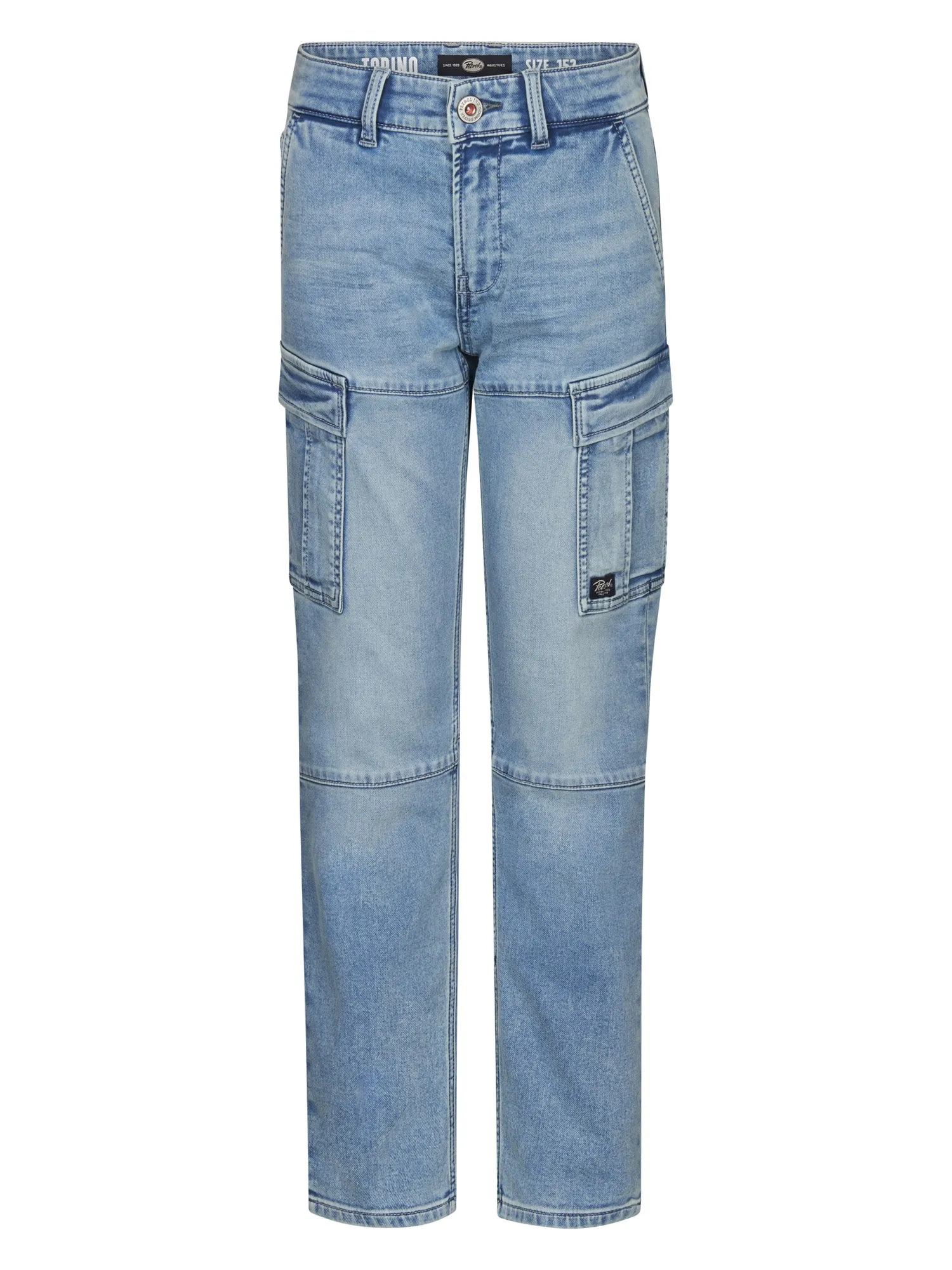 Torino Regular Cargo Denim Iguana