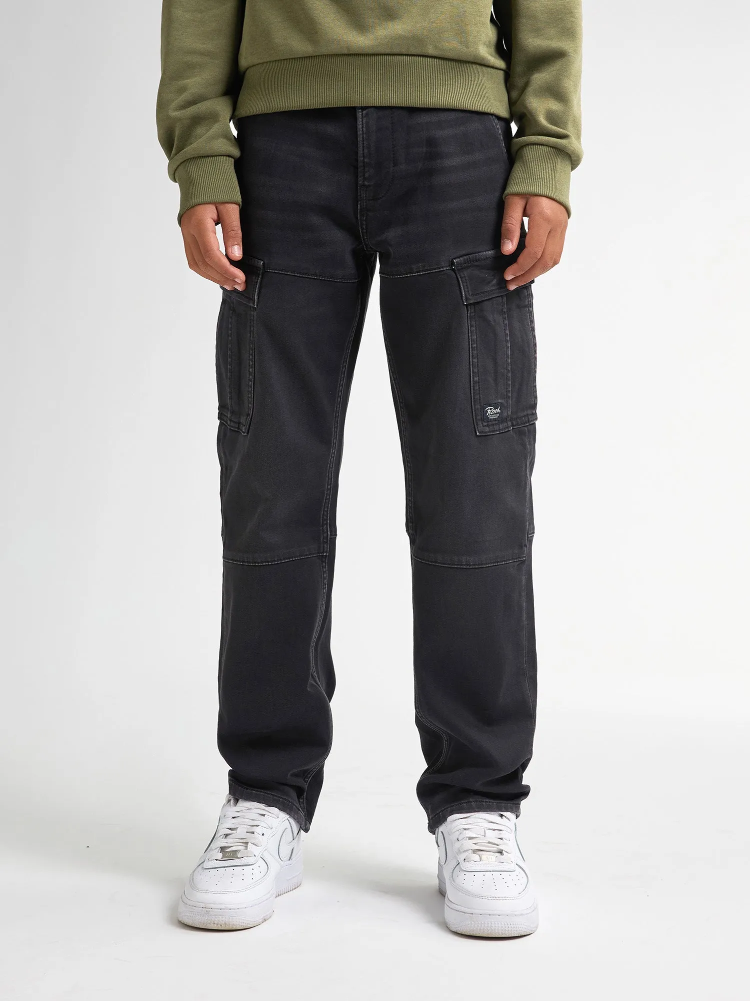 Torino Regular Cargo Denim Iguana