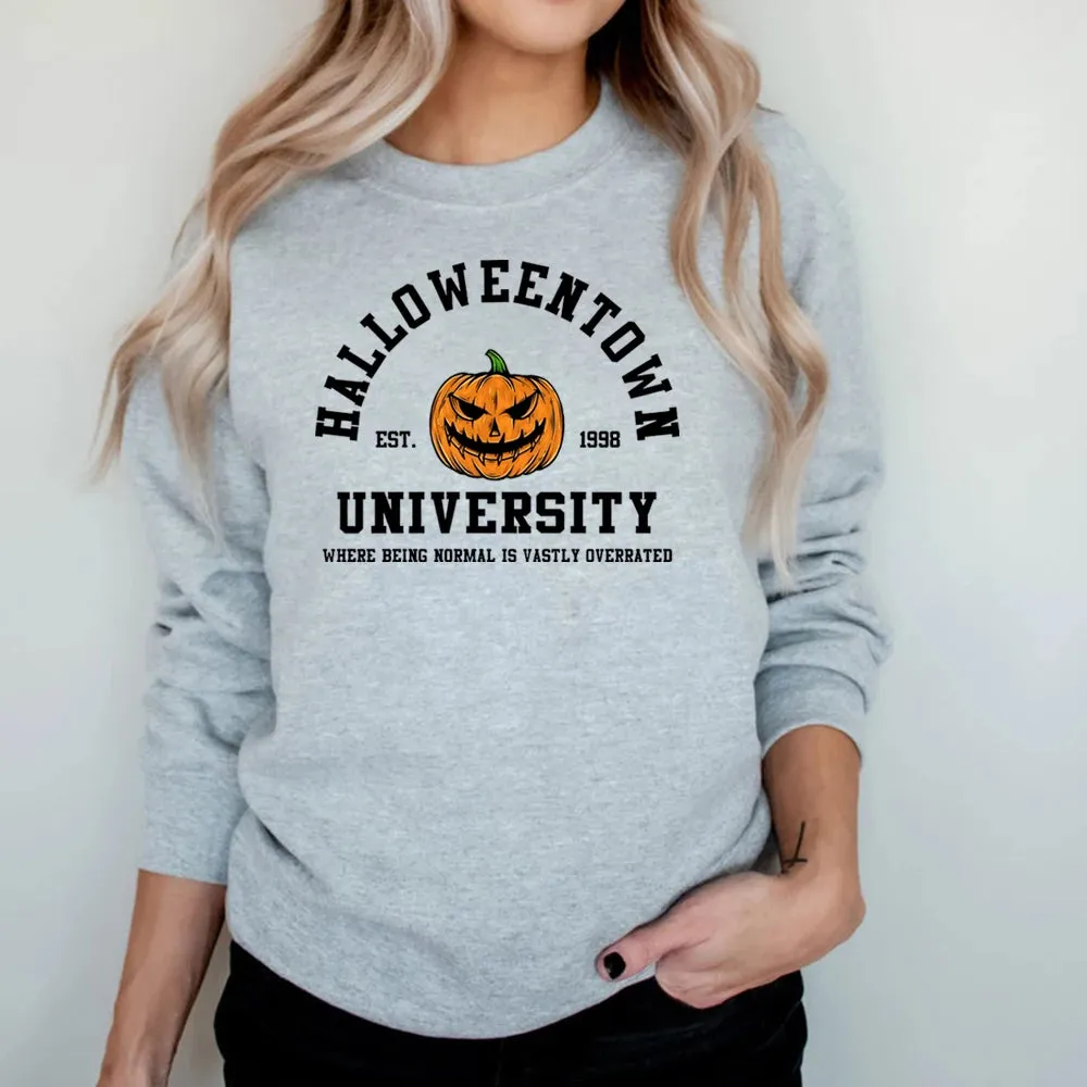 Vintage Sweatshirt Damen, Pumpkin fleece hooded sweatshirt, pullover sweatshirt