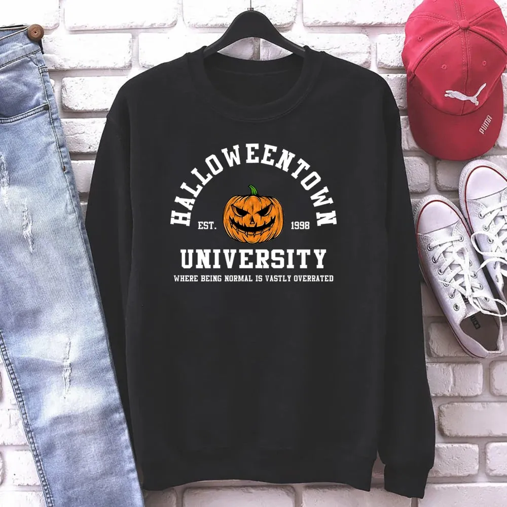 Vintage Sweatshirt Damen, Pumpkin fleece hooded sweatshirt, pullover sweatshirt