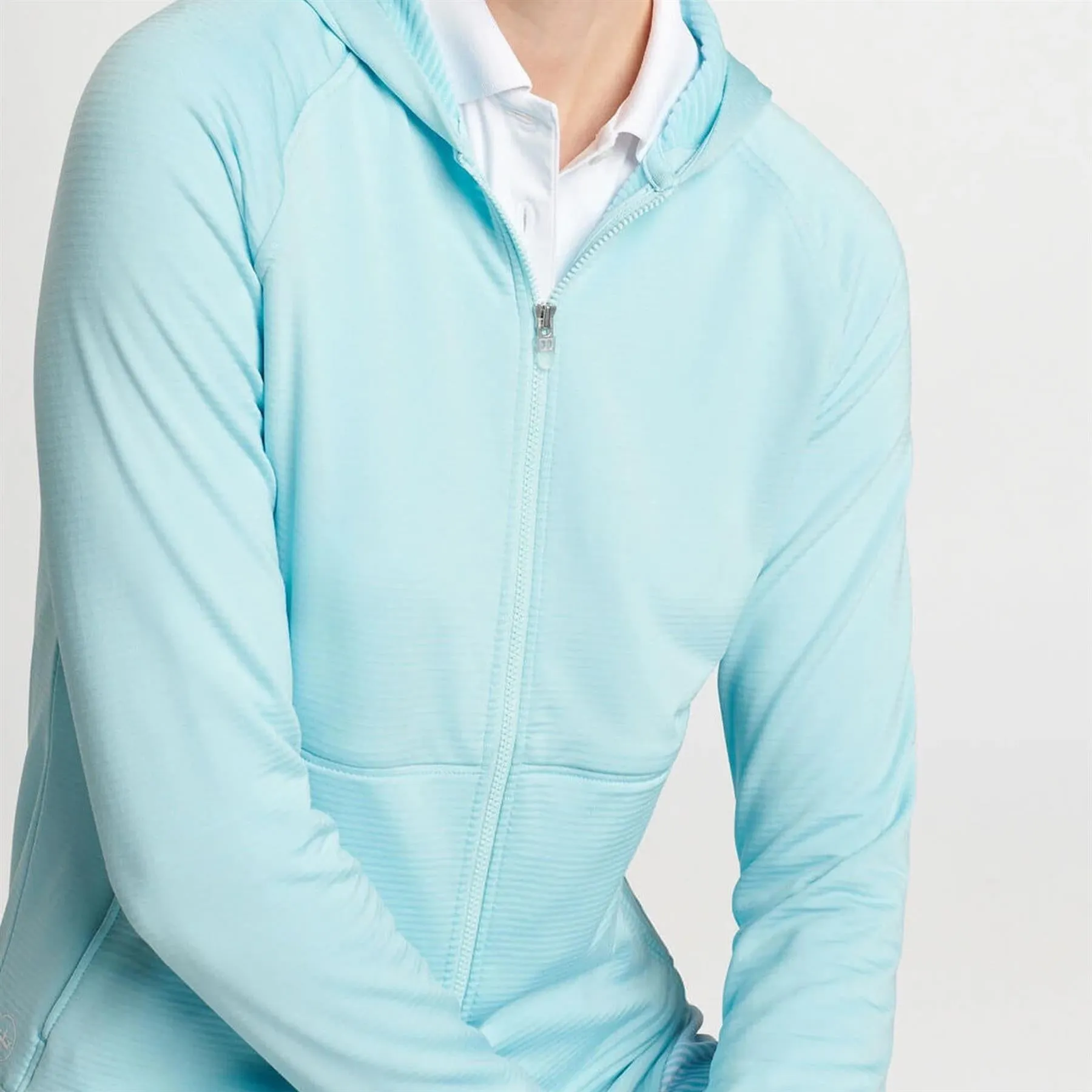 Womens Beaumont Full Zip Hoodie Blue Spruce - AW24