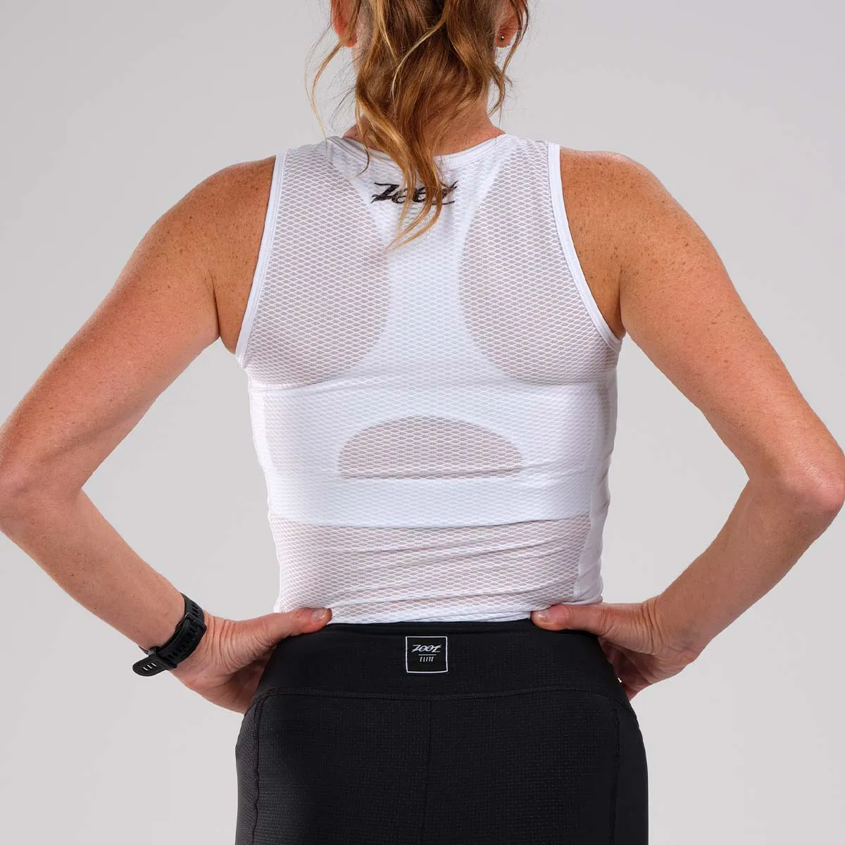 Women's LTD Cycle Base Layer - White