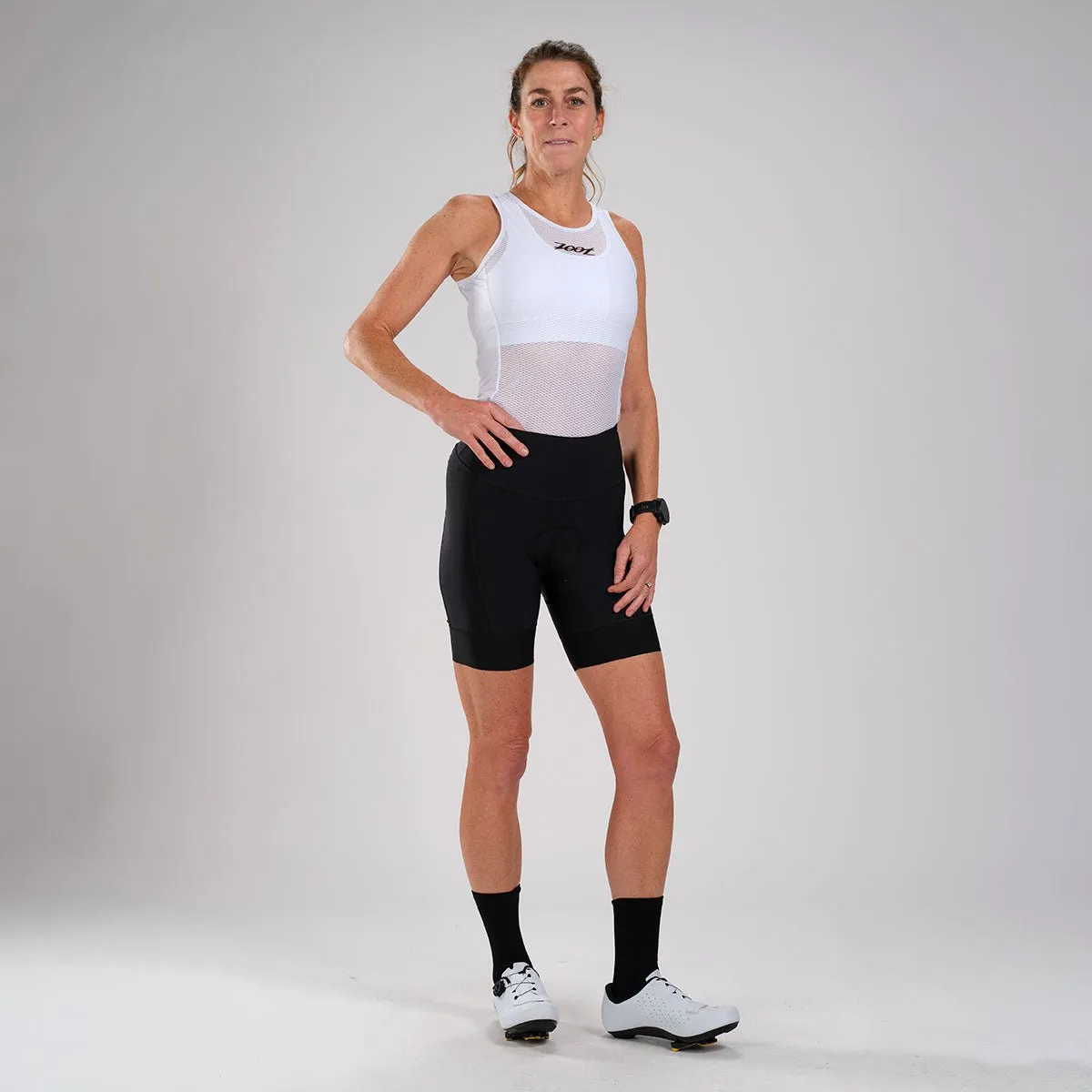 Women's LTD Cycle Base Layer - White