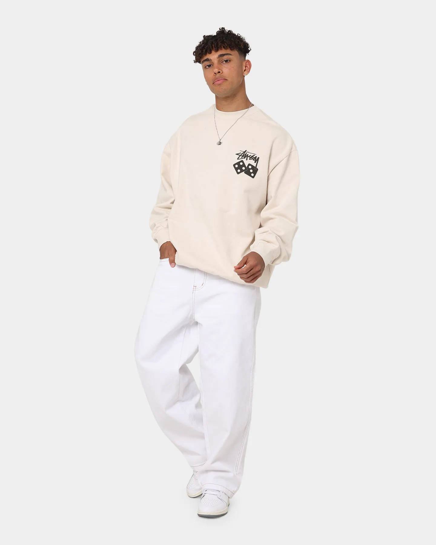 X-Large Bull Denim 91 Pants White